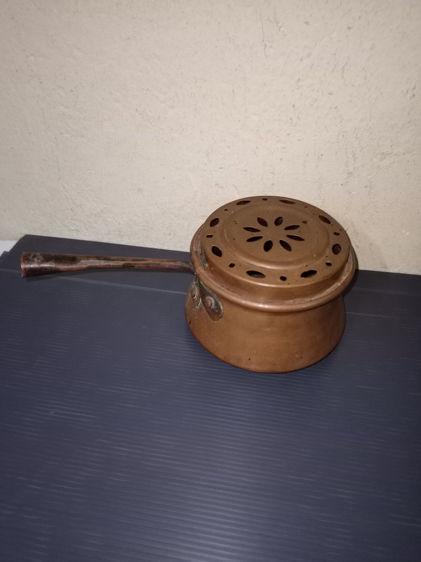 Ancient small copper brazier