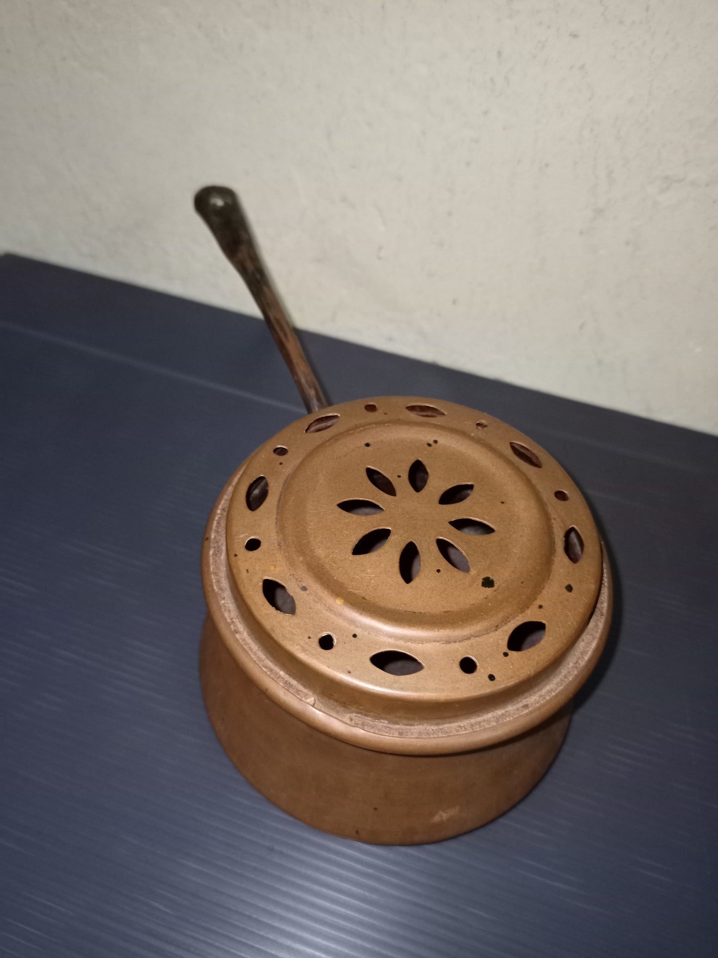 Ancient small copper brazier