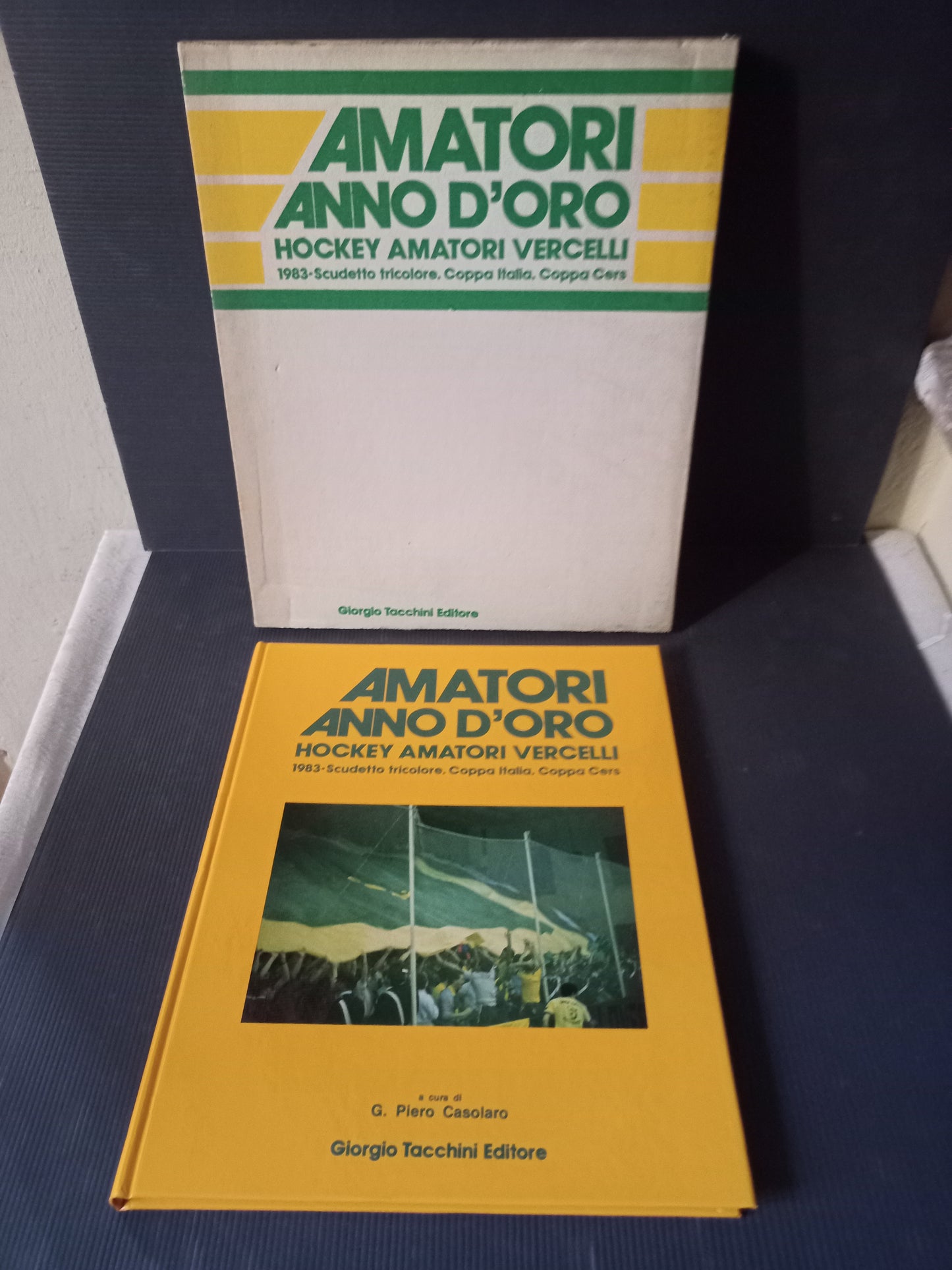 Libro Amatori Anno D'Oro Hockey Vercelli 1983