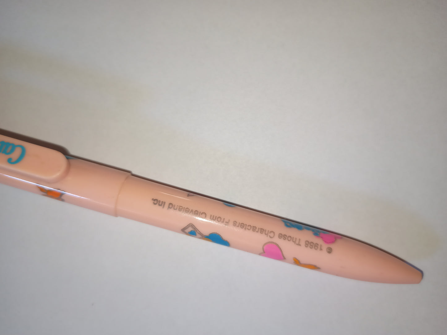 Care Bears Biro pen, 1988 READ DESCRIPTION