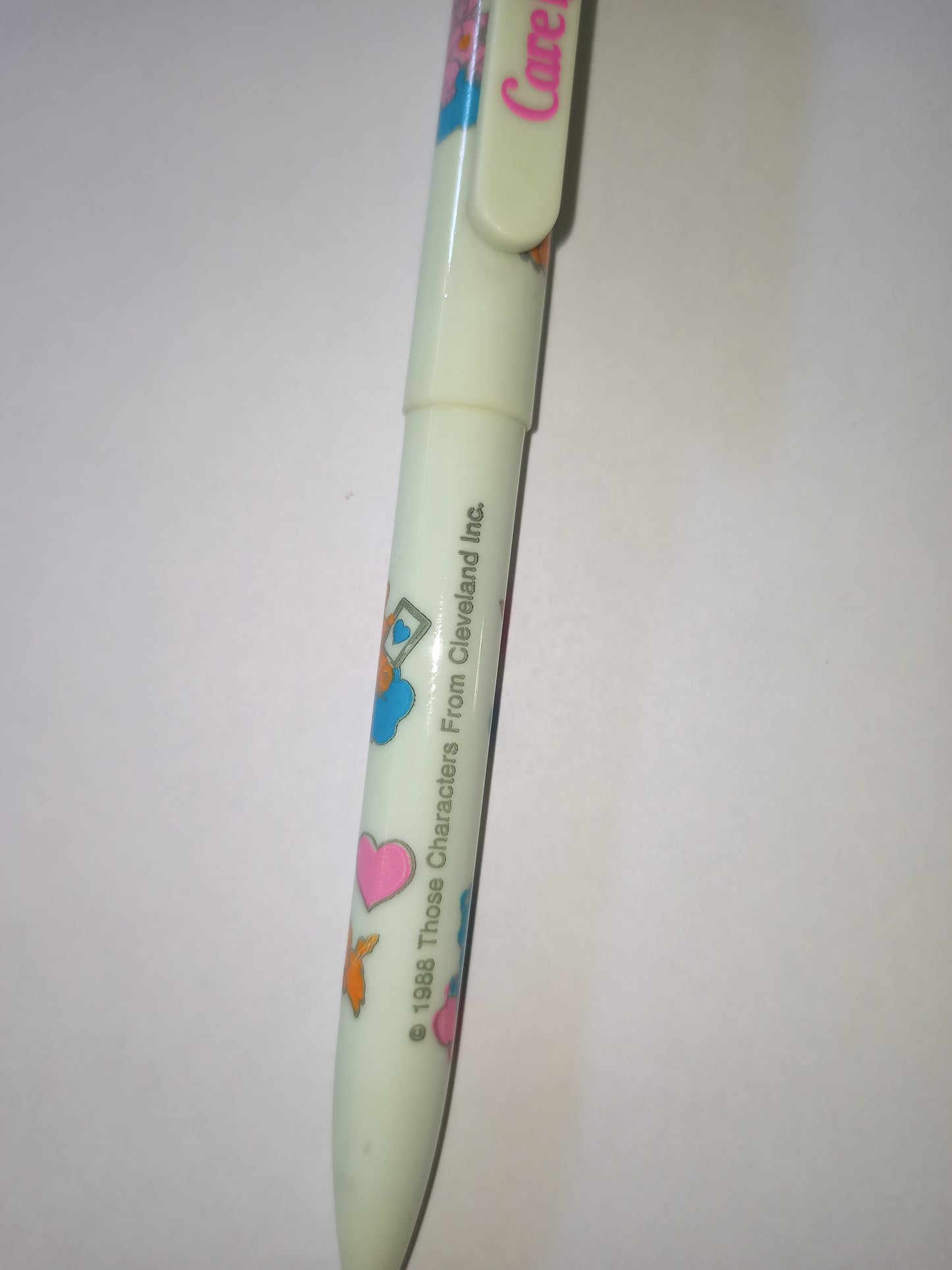 Care Bears Biro pen, 1988 READ DESCRIPTION