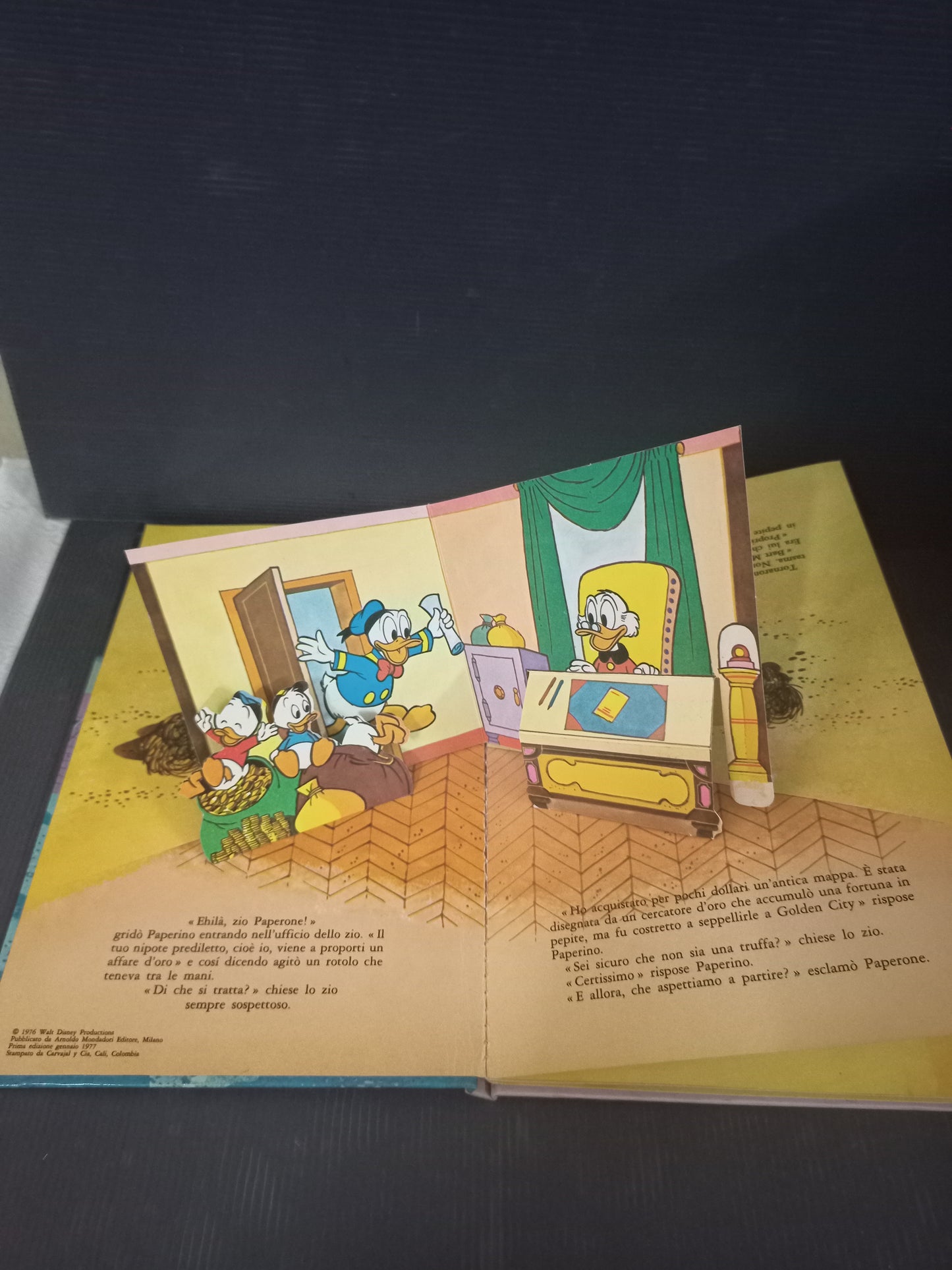 Bilibro Donald Duck and the Ghost of Golden City Walt Disney 1977