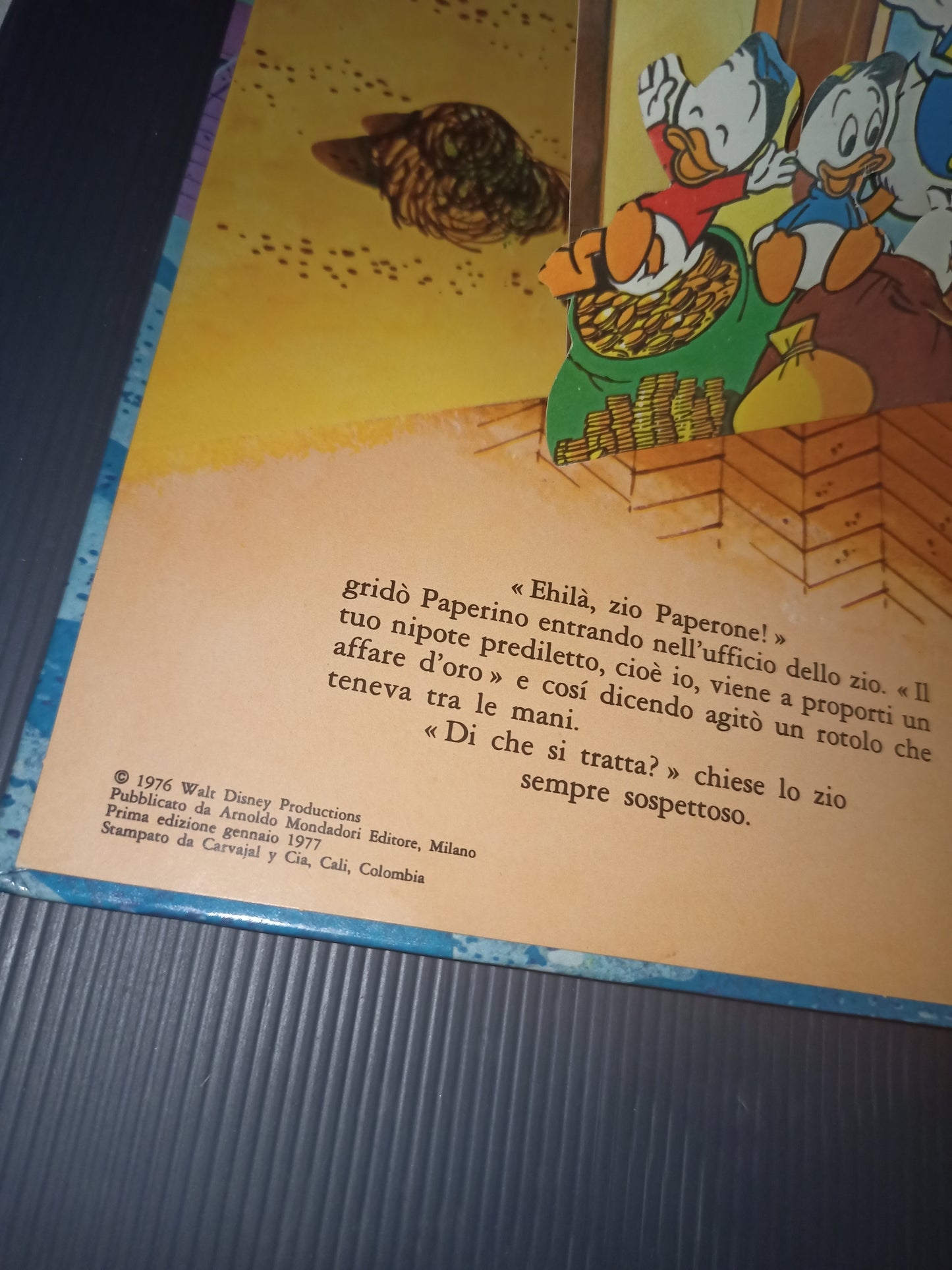 Bilibro Paperino e il fantasma di Golden City Walt Diseny 1977