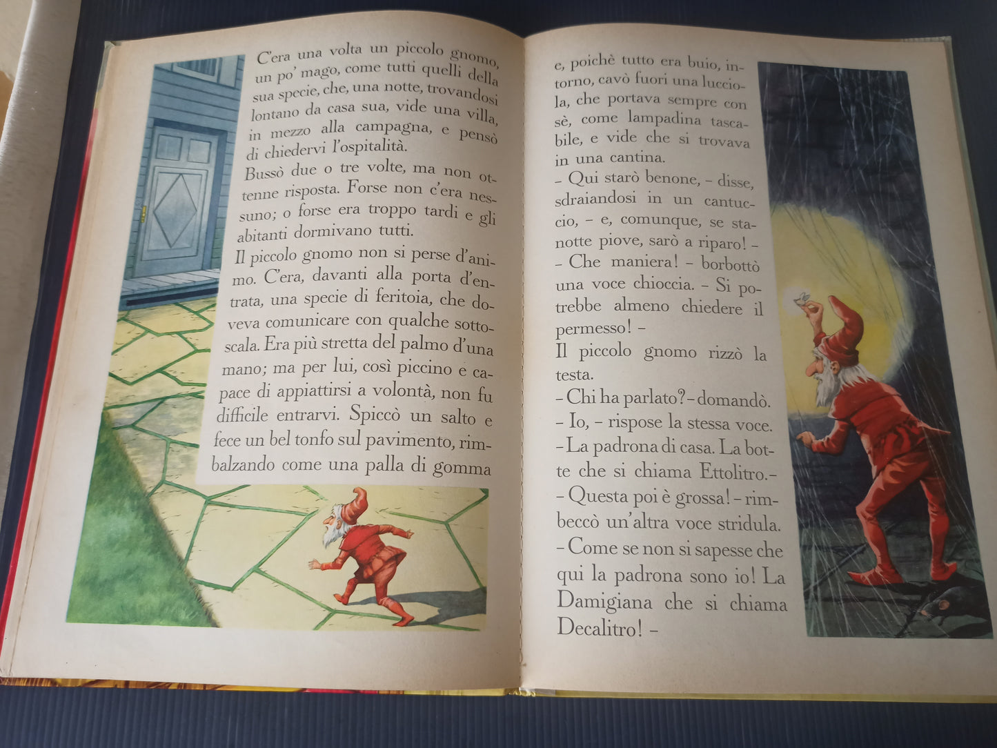 Libro Re Tonnellata E Gnomo Burlone, Editrice Piccoli originale anni 60 LEGGI