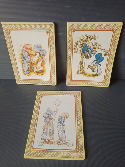 Small Holly Hobbie notebooks, 1970s