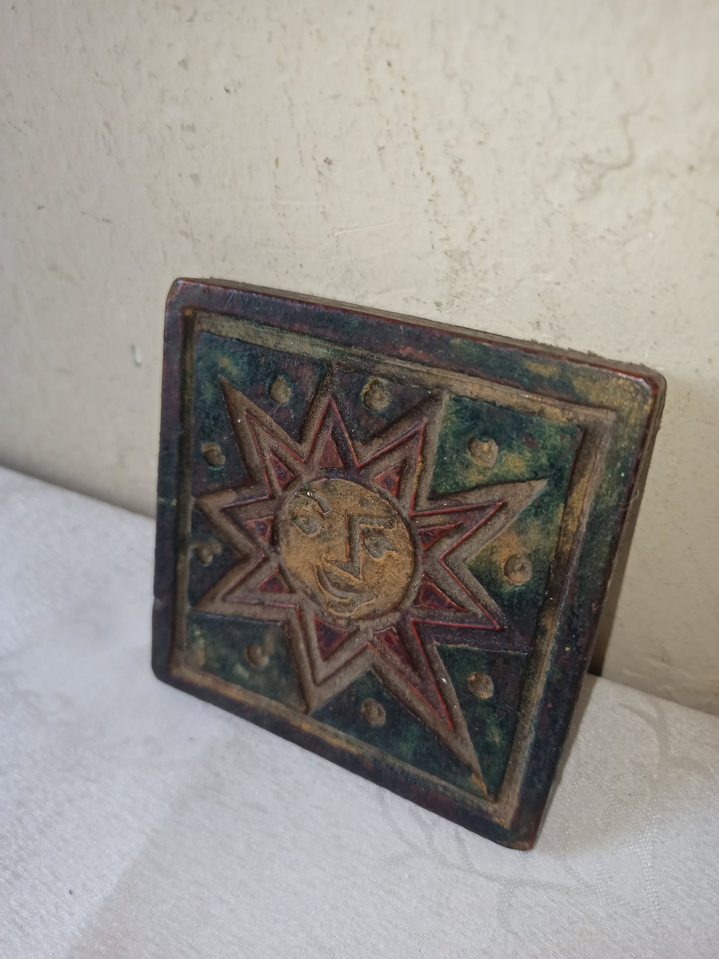 Antique stamp for fabrics