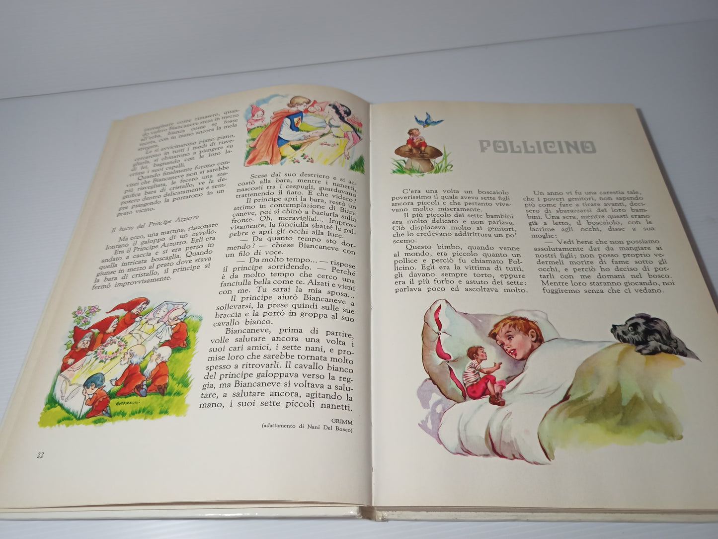 Book The Most Beautiful Fairy Tales, Marilena Buttafarro, original from the 70s