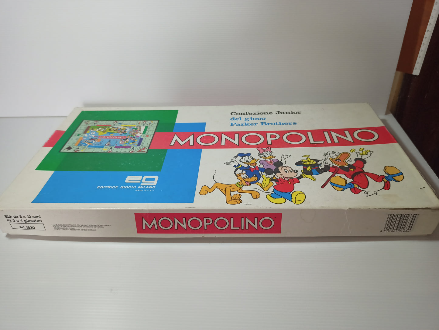 Gioco Monopolino in lire, Eg originale anni 90