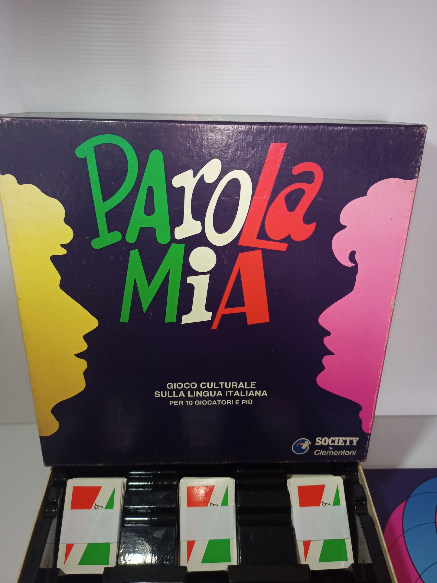 Parola Mia board game, original 80s Clementoni