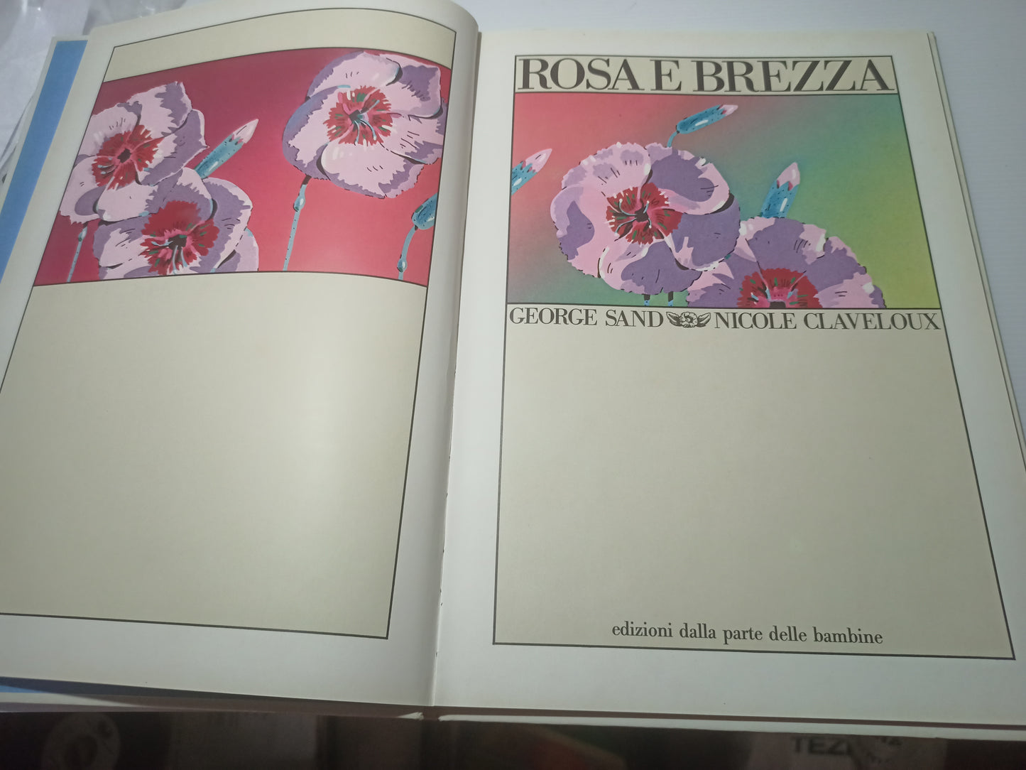 Libro Rosa e brezza, George Sand originale anni 70