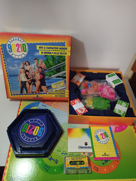 Beverly Hills 90210 board game, original 90s Clementoni