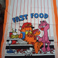 Garfield tea towel, original from the 70s