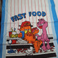 Garfield tea towel, original from the 70s