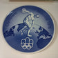 Royal Copenhagen 1976 Montreal Olympics plate with box