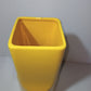 Modern yellow vase from the 70s (Gabbianelli?), READ DESCRIPTION