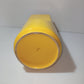 Modern yellow vase from the 70s (Gabbianelli?), READ DESCRIPTION