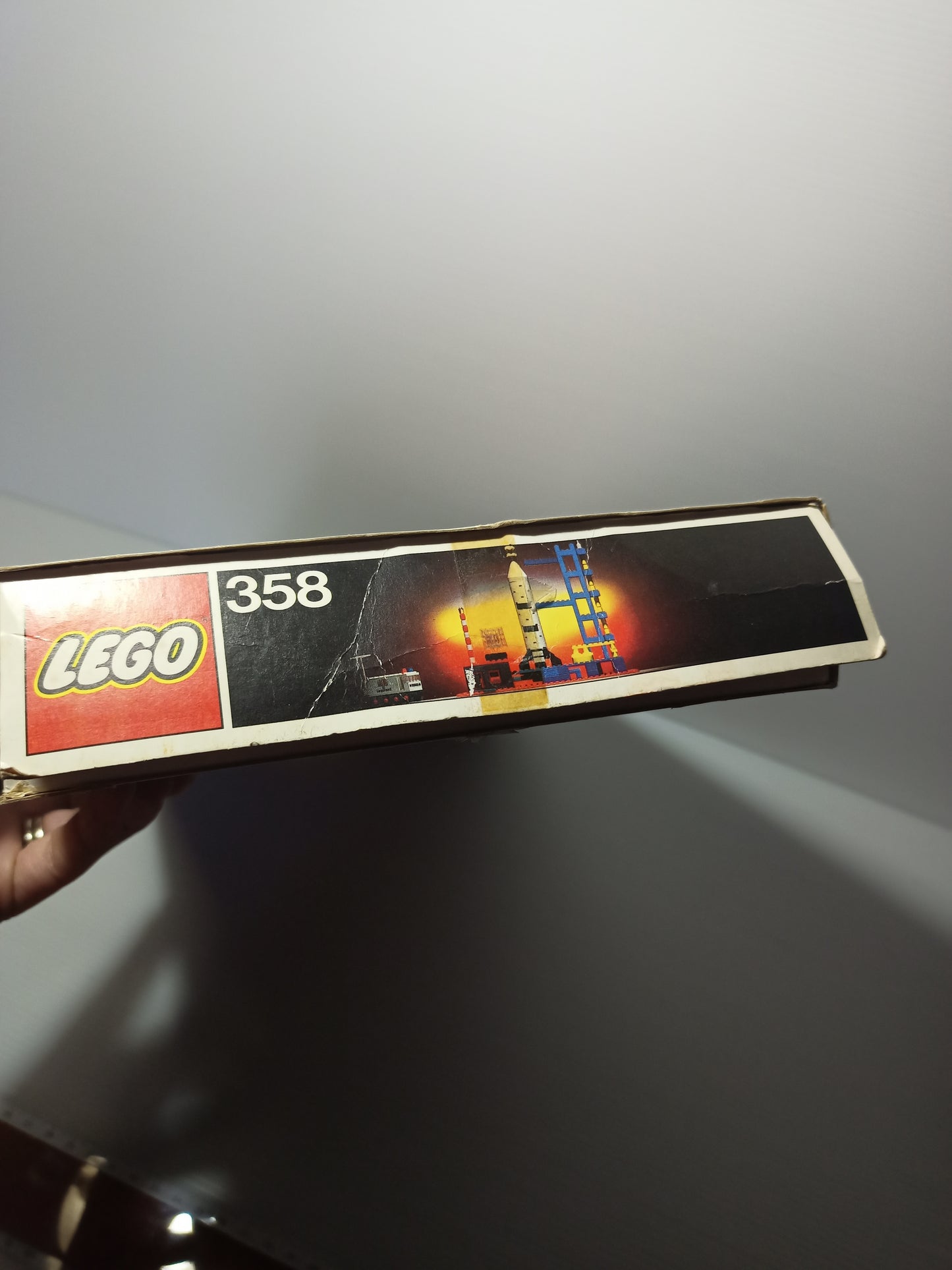 EMPTY Legoland 358 Rocket box, 1970s