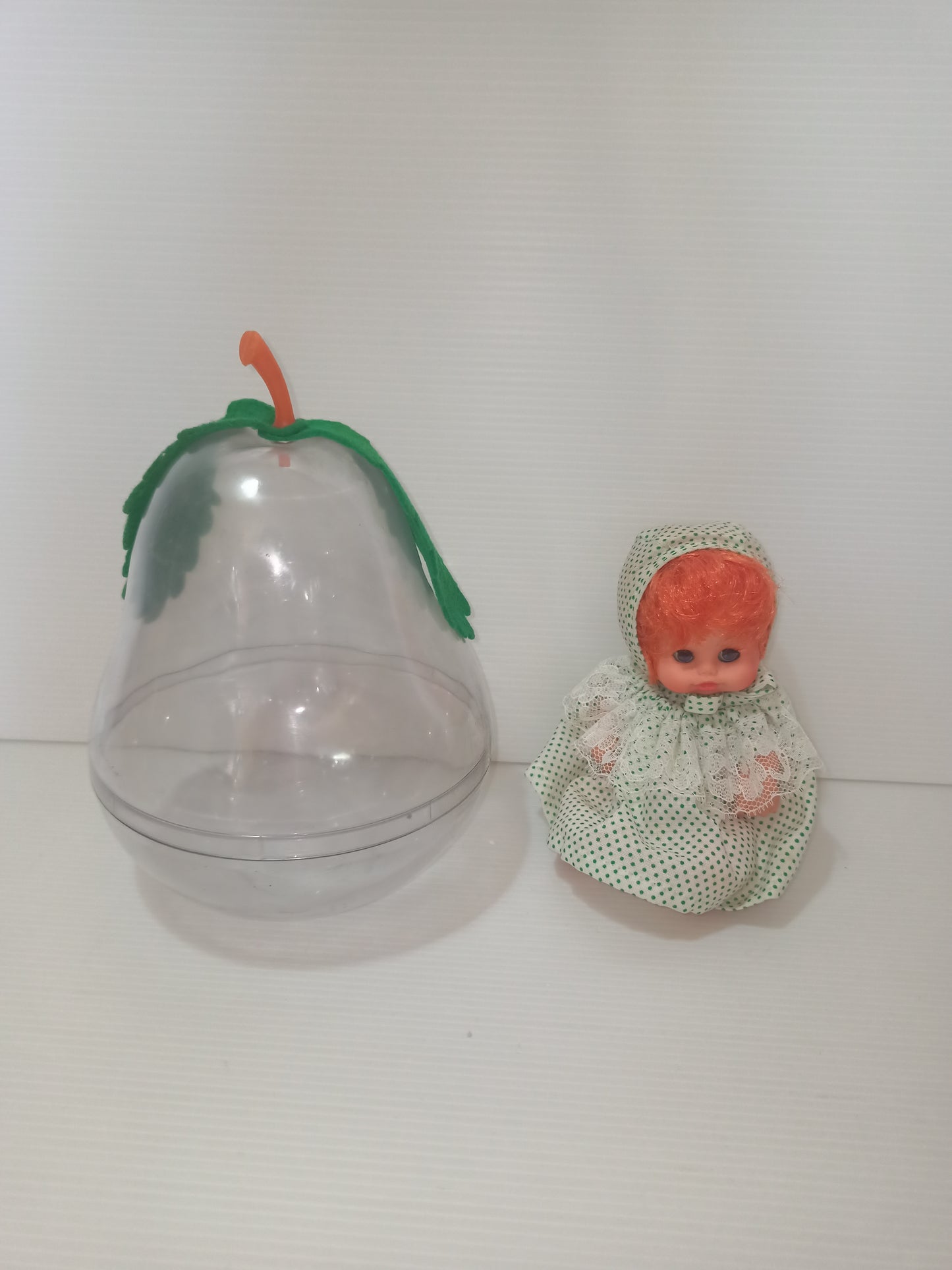 Cacio doll with pear, original Furga from the 70s