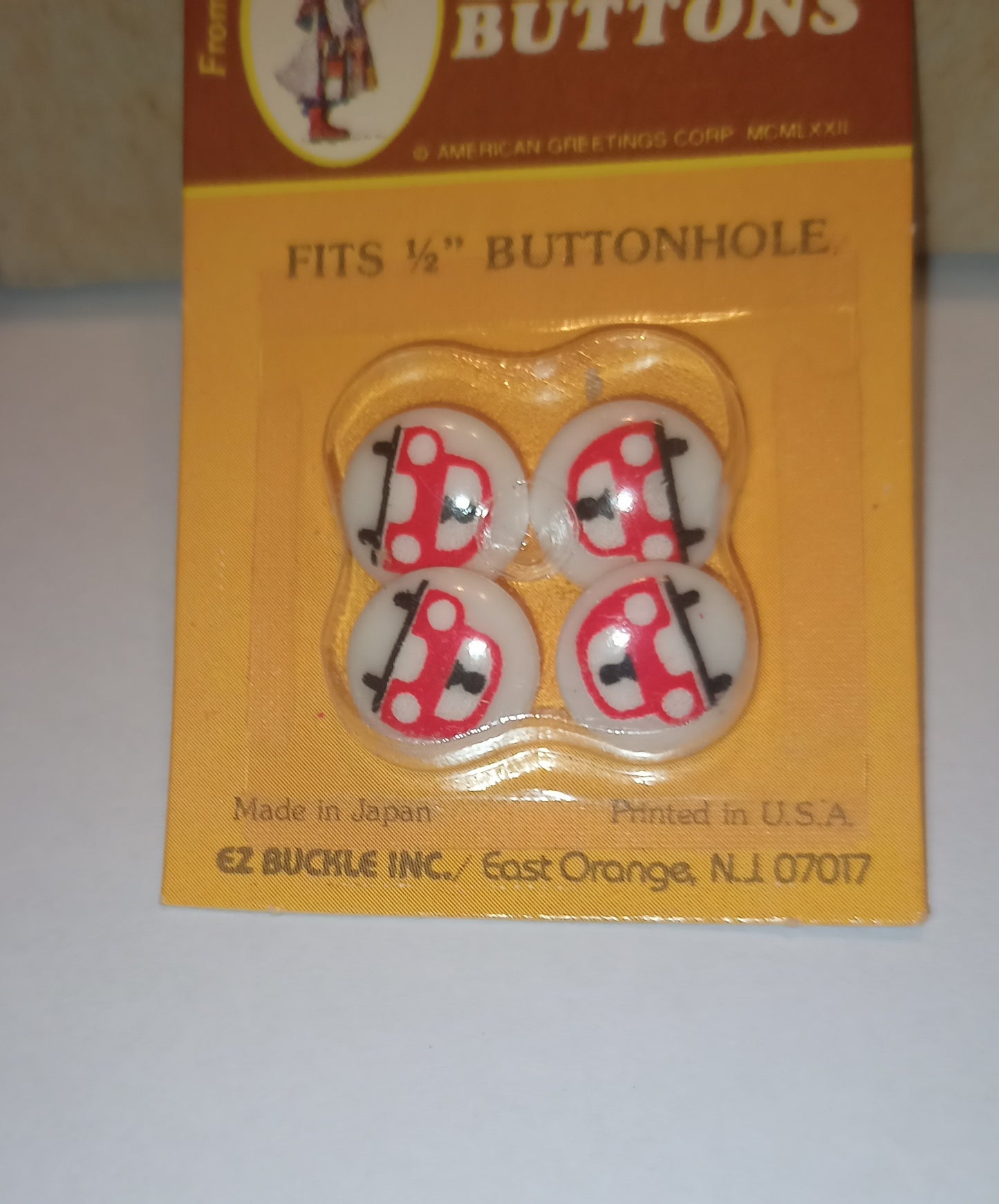 Holly Hobbie small buttons, 1970s SEE PHOTOS