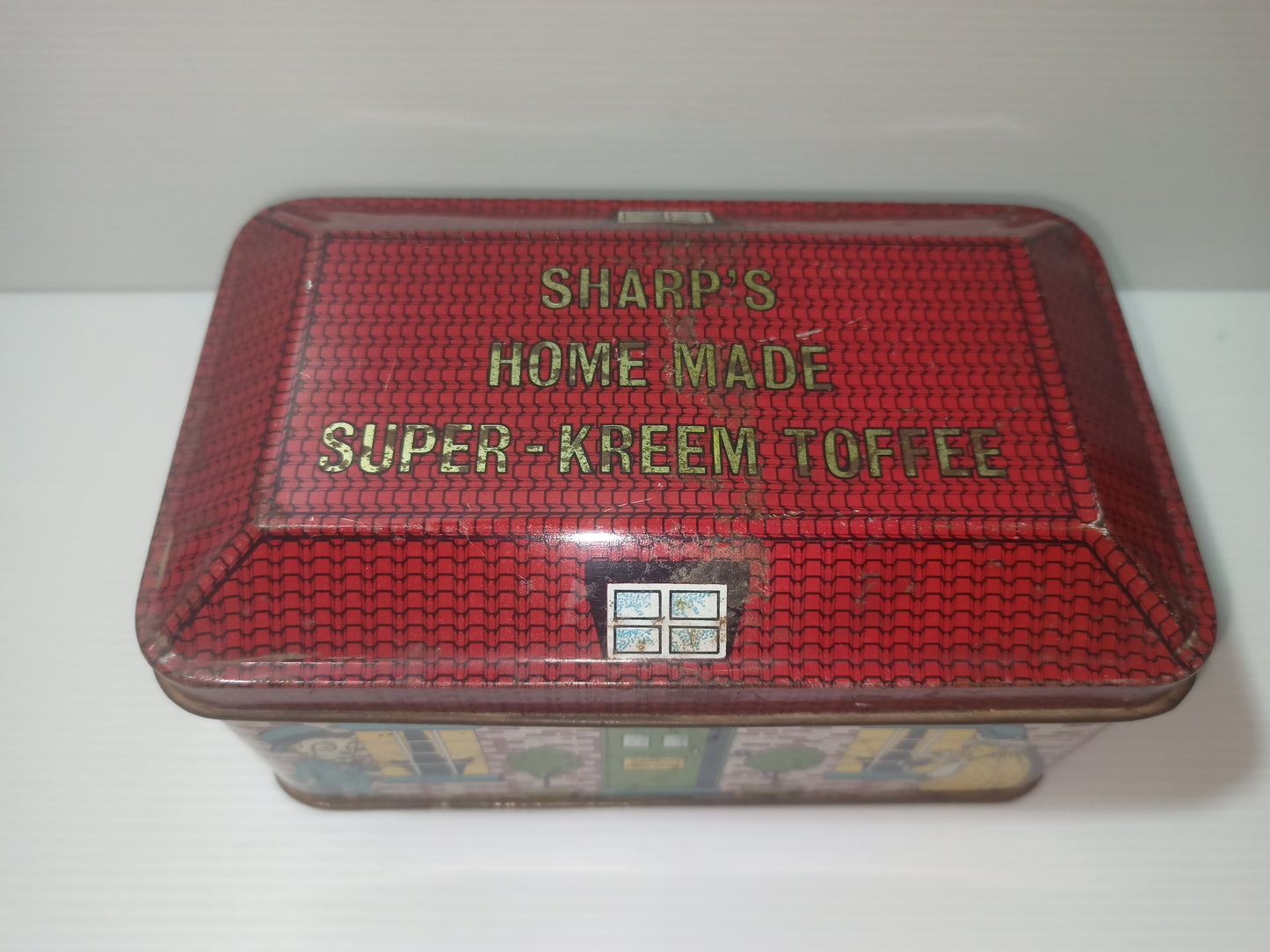 Vintage Sharp's Home Made Super Kreem Toffee tin