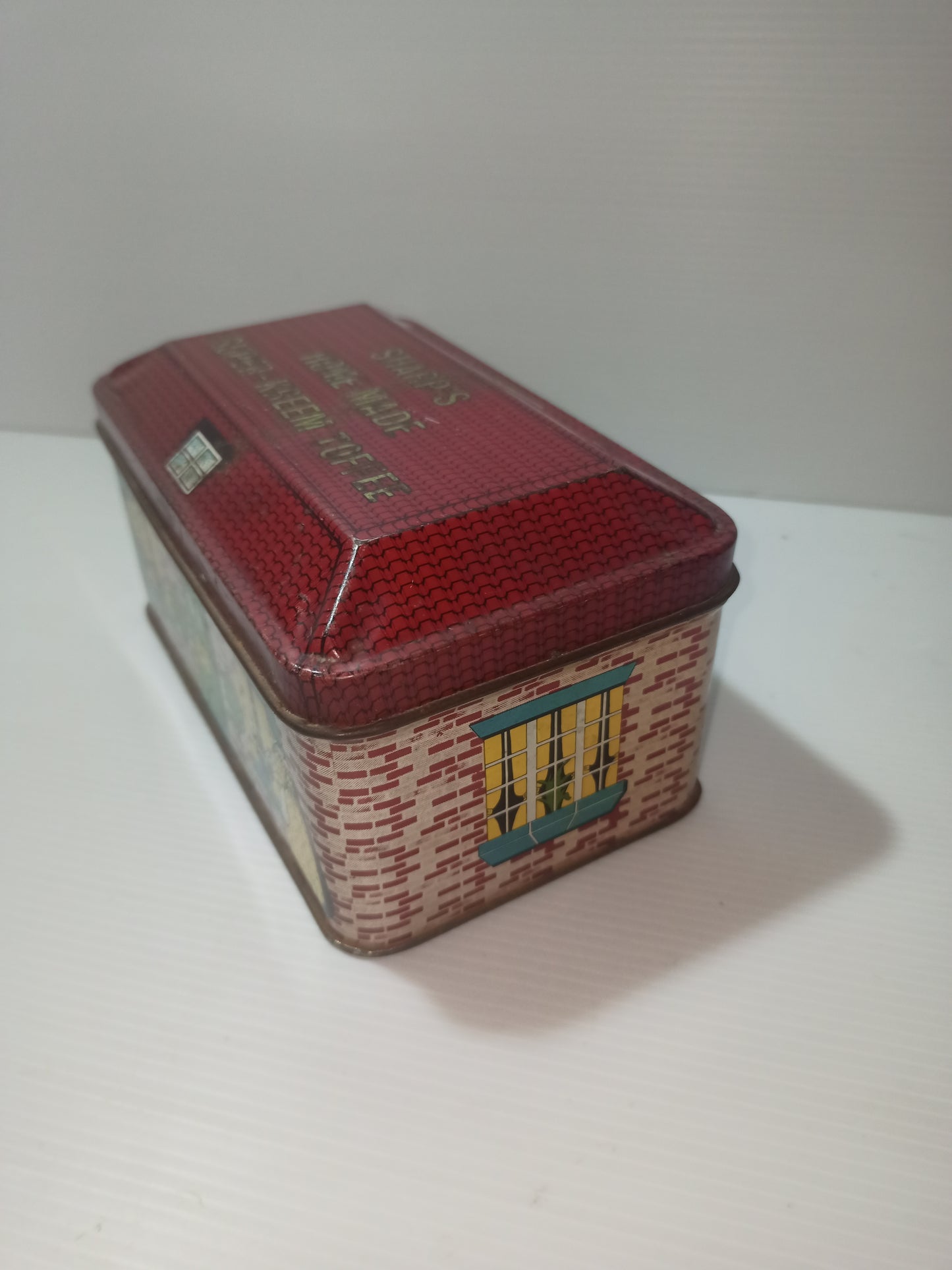 Vintage Sharp's Home Made Super Kreem Toffee tin