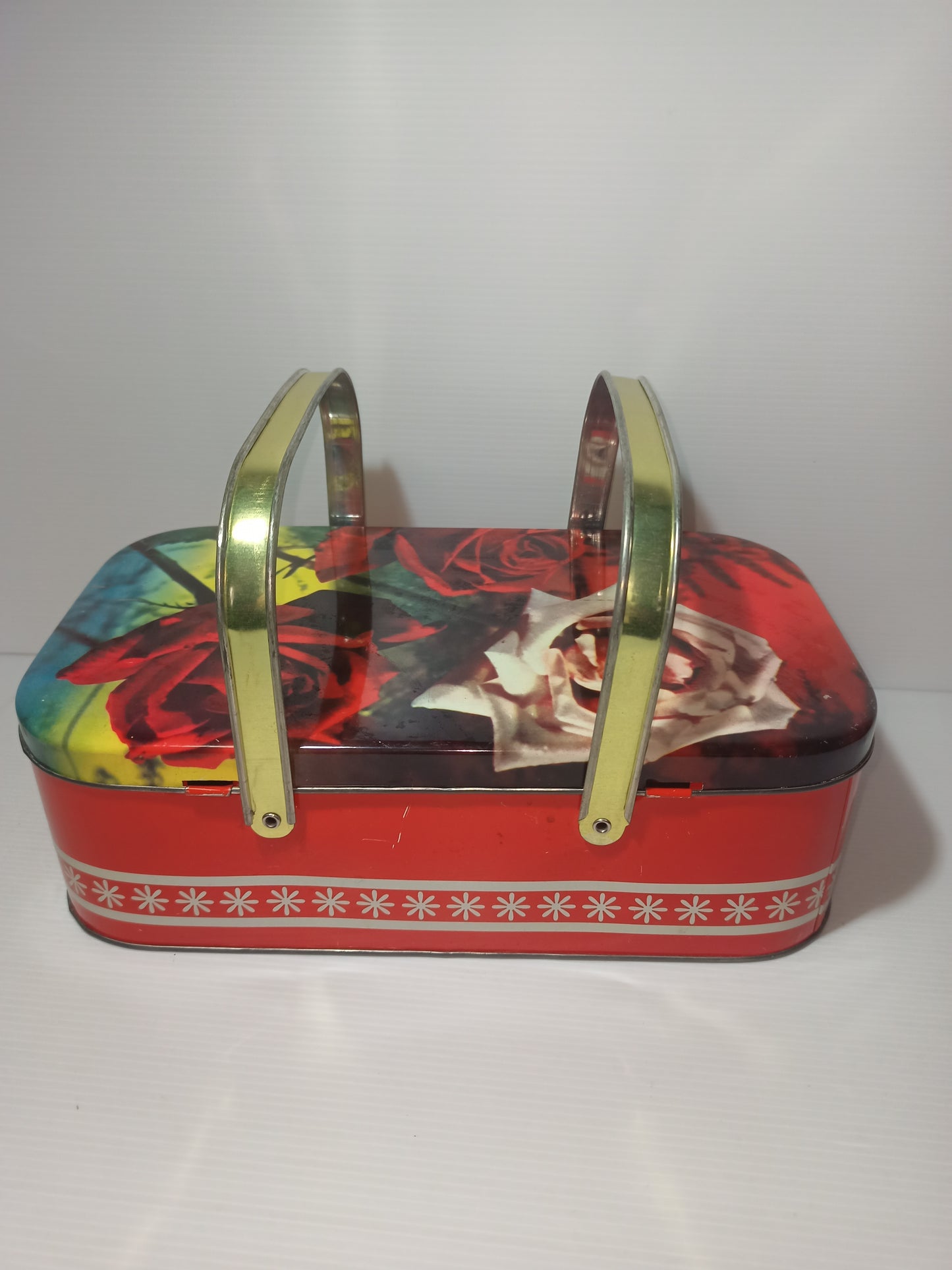 Perfetti tin box with handles, 1960s