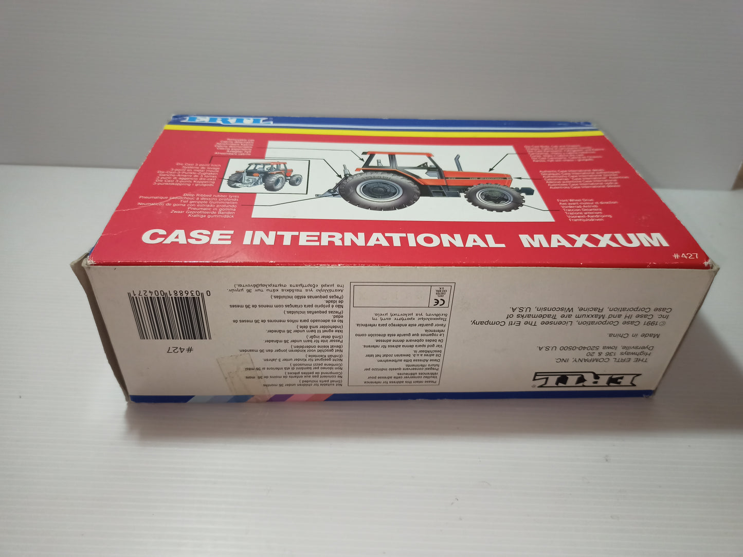 Trattore Ertl Case International Maxxum 5120, scala 1:32 LEGGI DESCRIZIONE