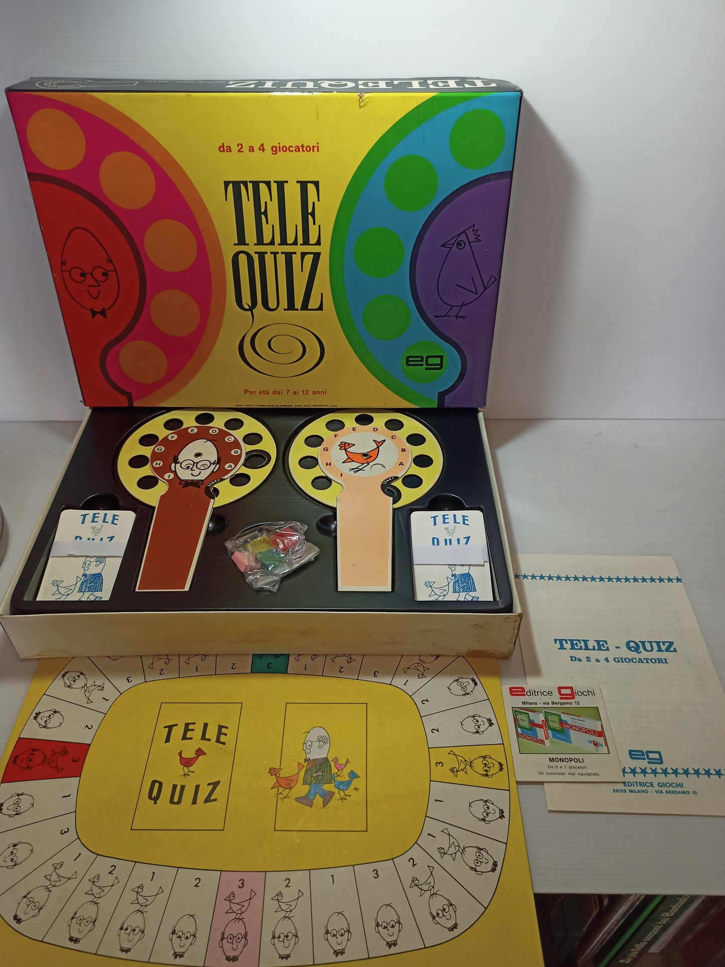 Gioco Tele Quiz, EG anni 70