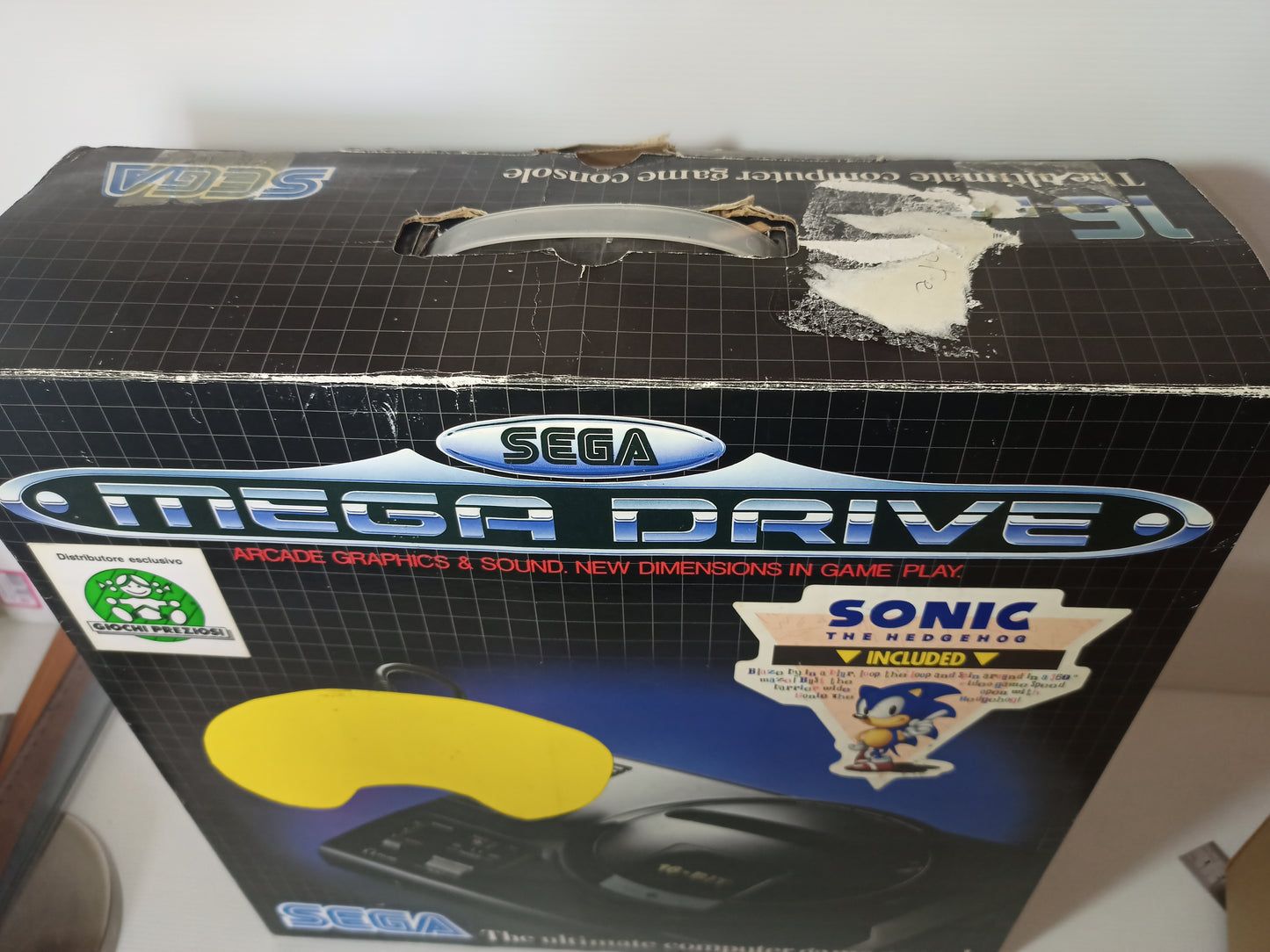 Scatola VUOTA console Sega Mega Drive, LEGGI DESCRIZIONE