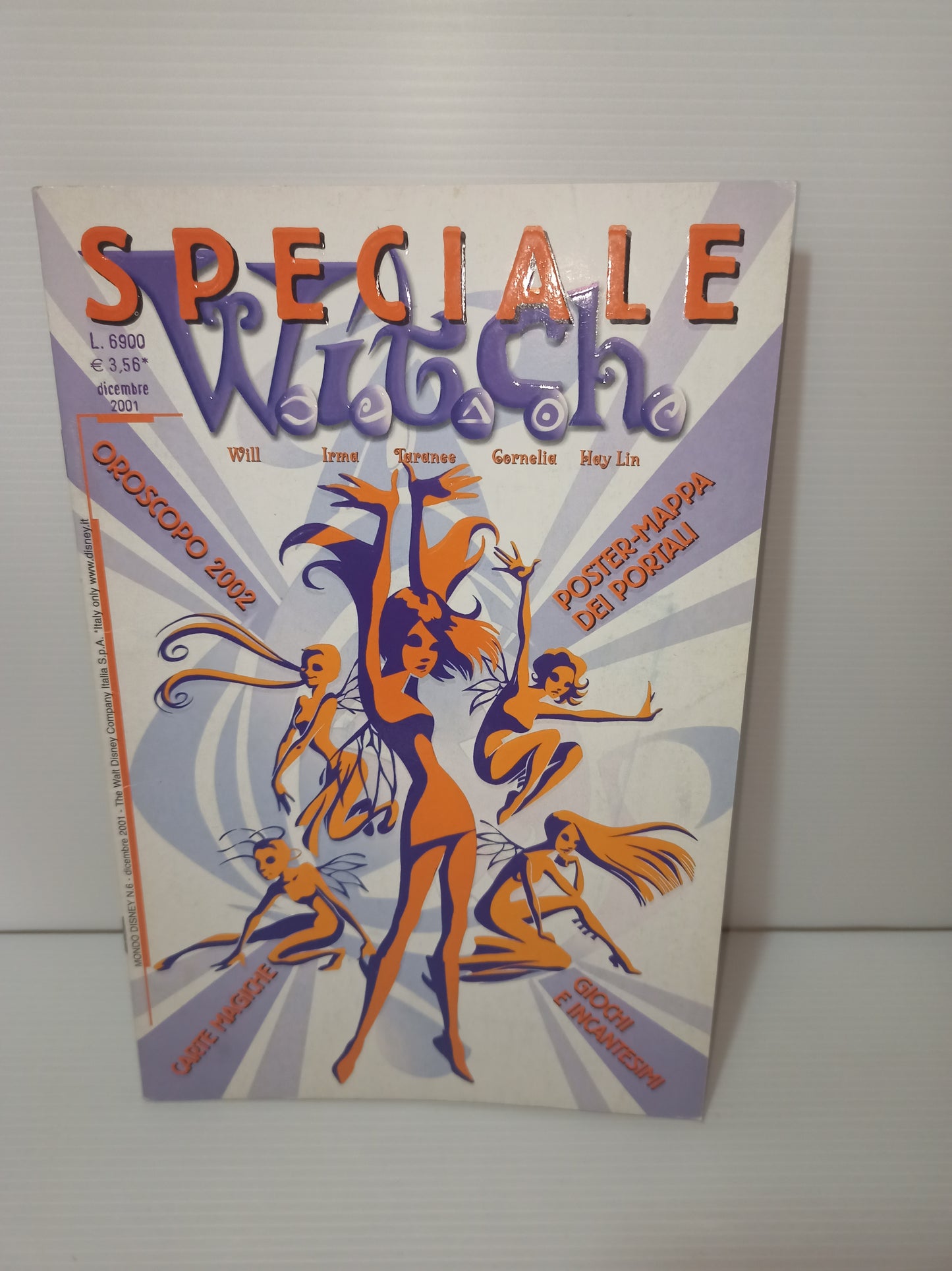 Fumetto Speciale Witch N.6 con poster, Dicembre 2001