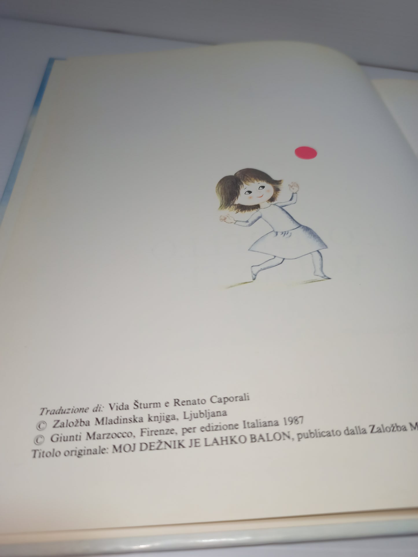 Libro L'Ombrello Volante di Ela Peroci, 1987