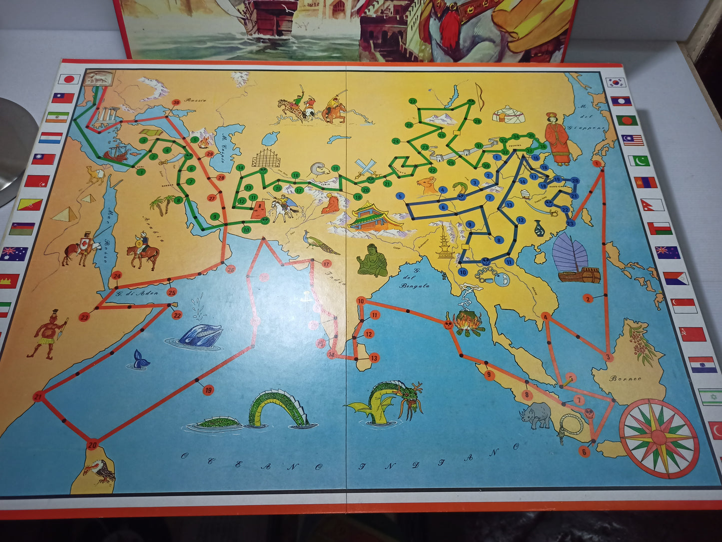 Gioco Il Gioco Delle Meraviglie da Il Milione di Marco Polo, anni 70