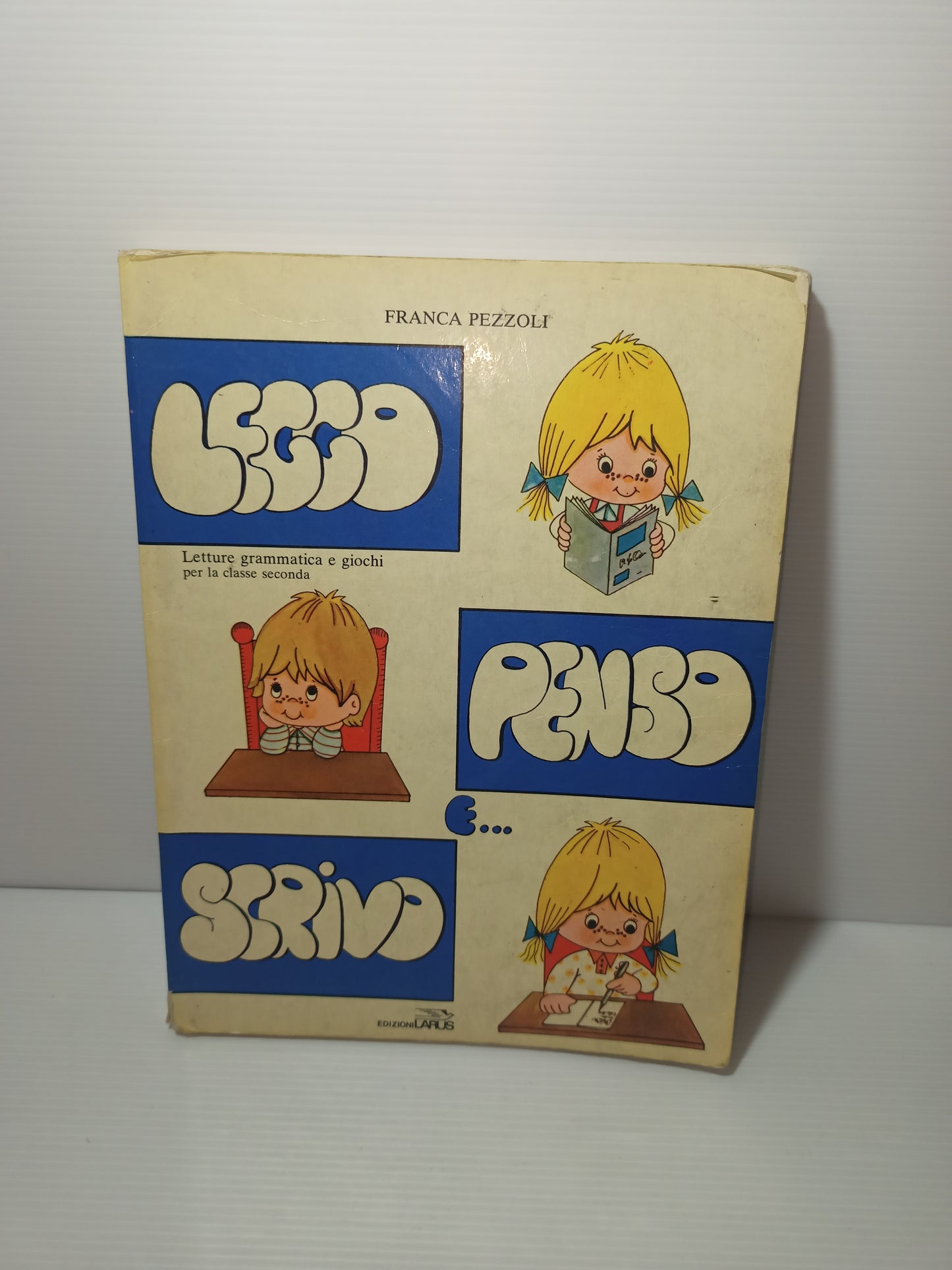 Libro Leggo, penso e scrivo, anni 70 LEGGI DESCRIZIONE