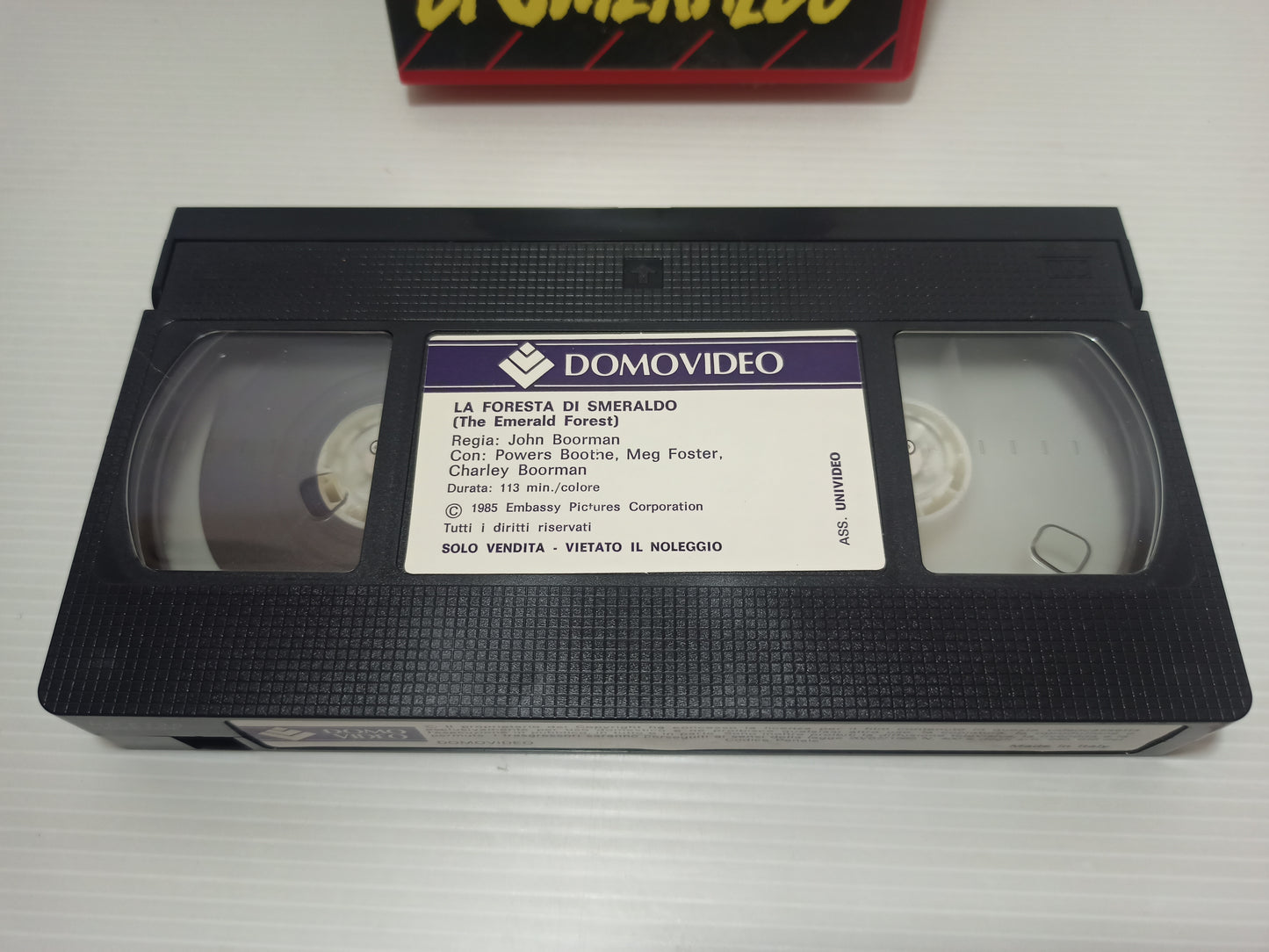 VHS La Foresta Di Smeraldo, Domovideo 1985