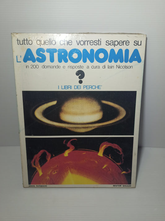 I Libri Dei Perché tutto quello che vorresti sapere sull'astronomia anni 70-80