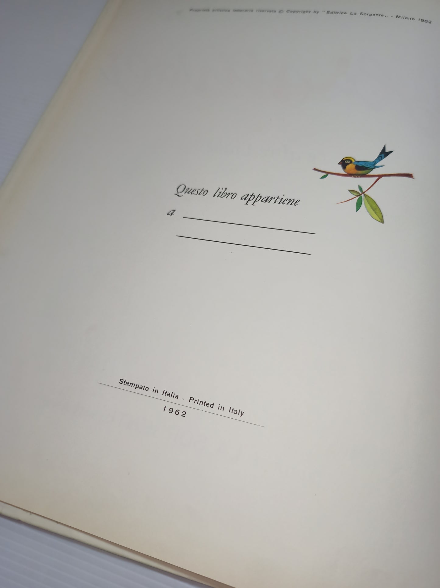 Libro Il Gatto Dagli Stivali e altre fiabe, Editrice La Sorgente 1962