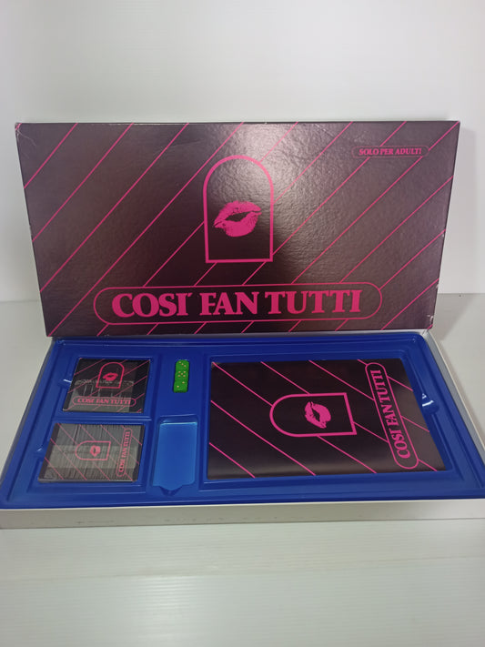 Board game for adults Cosi Fan Tutti, Giochi Preziosi from the 80s