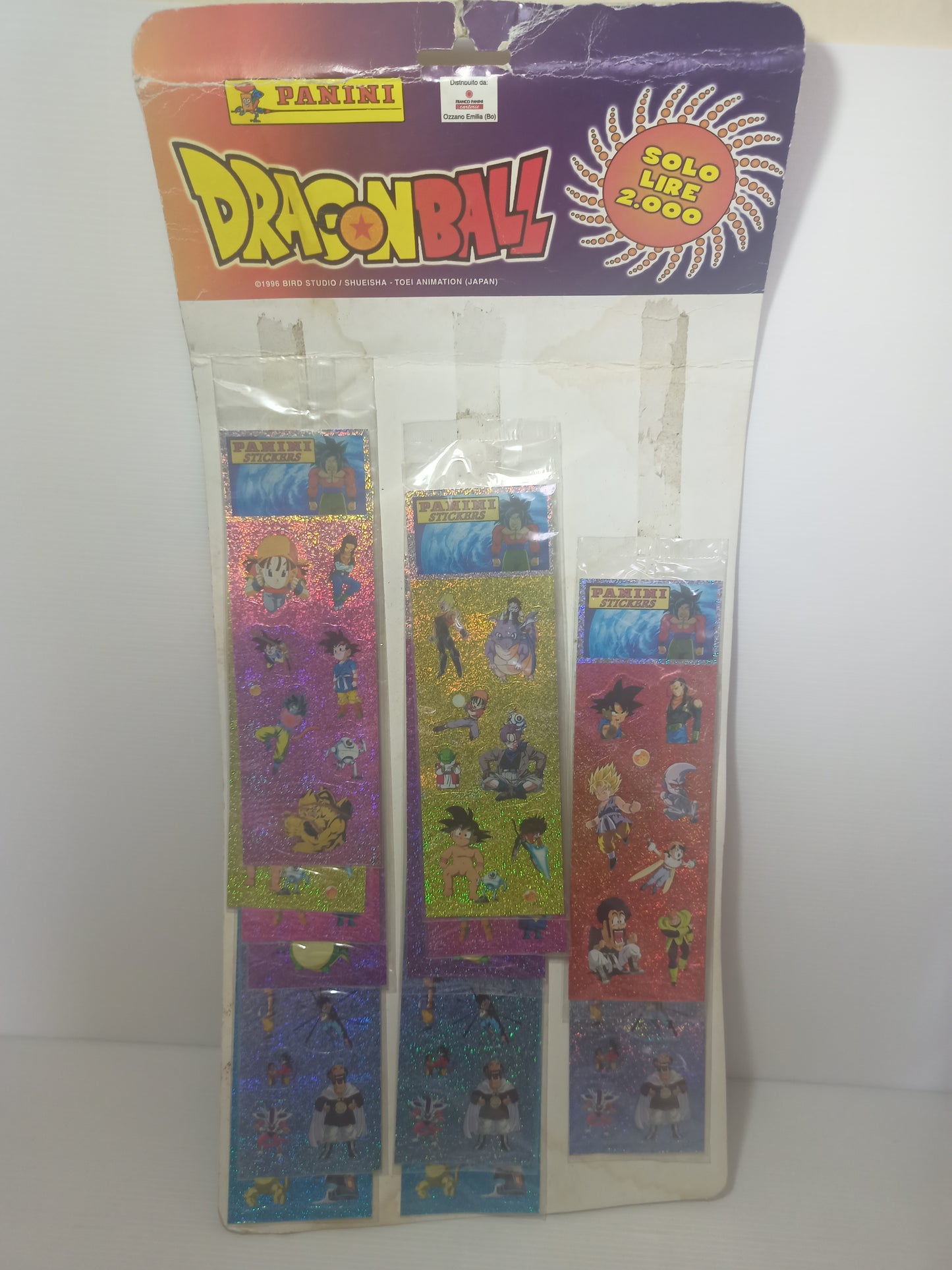 Espositore Stickers Dragon Ball, Panini 1996