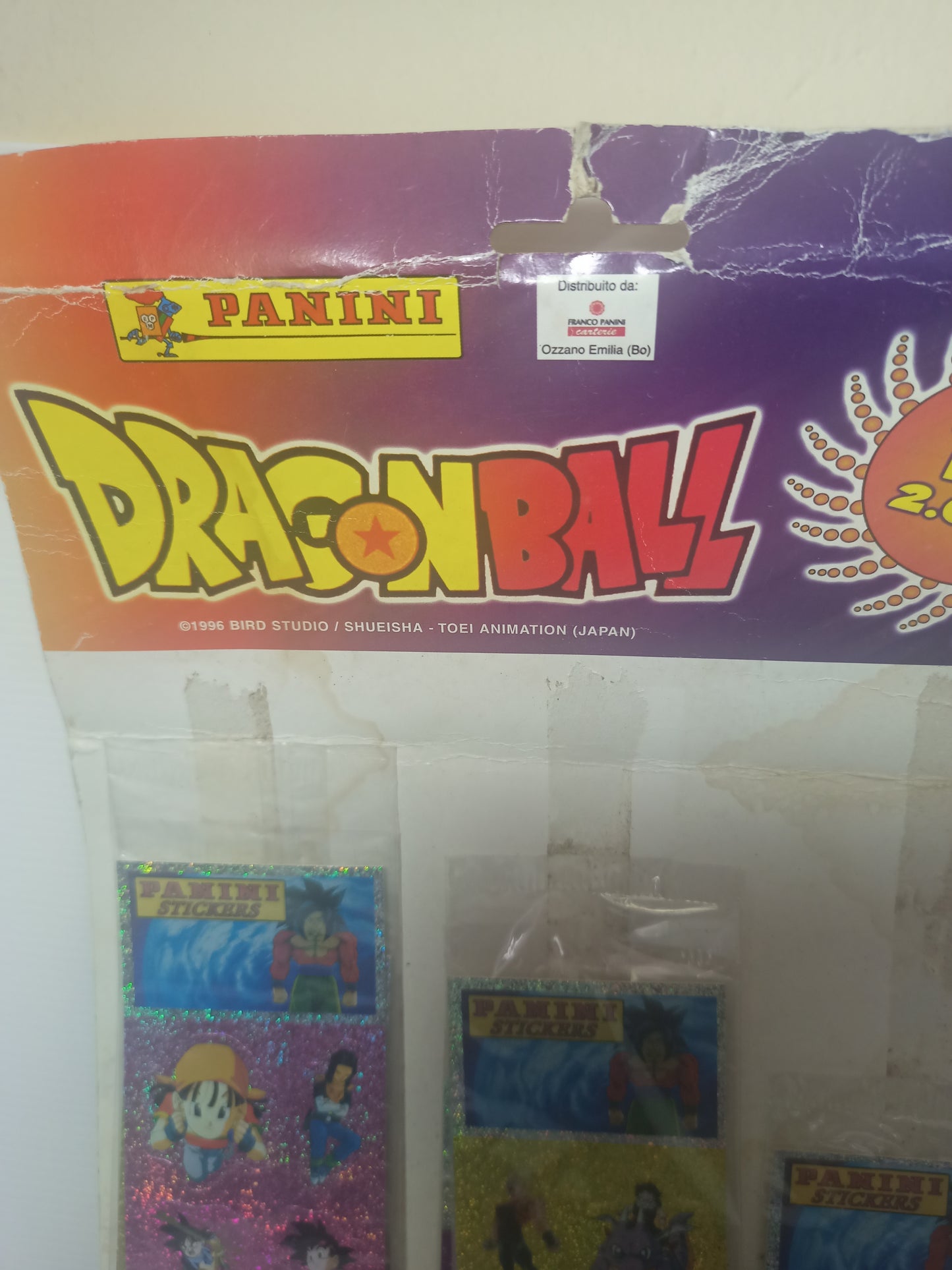 Espositore Stickers Dragon Ball, Panini 1996