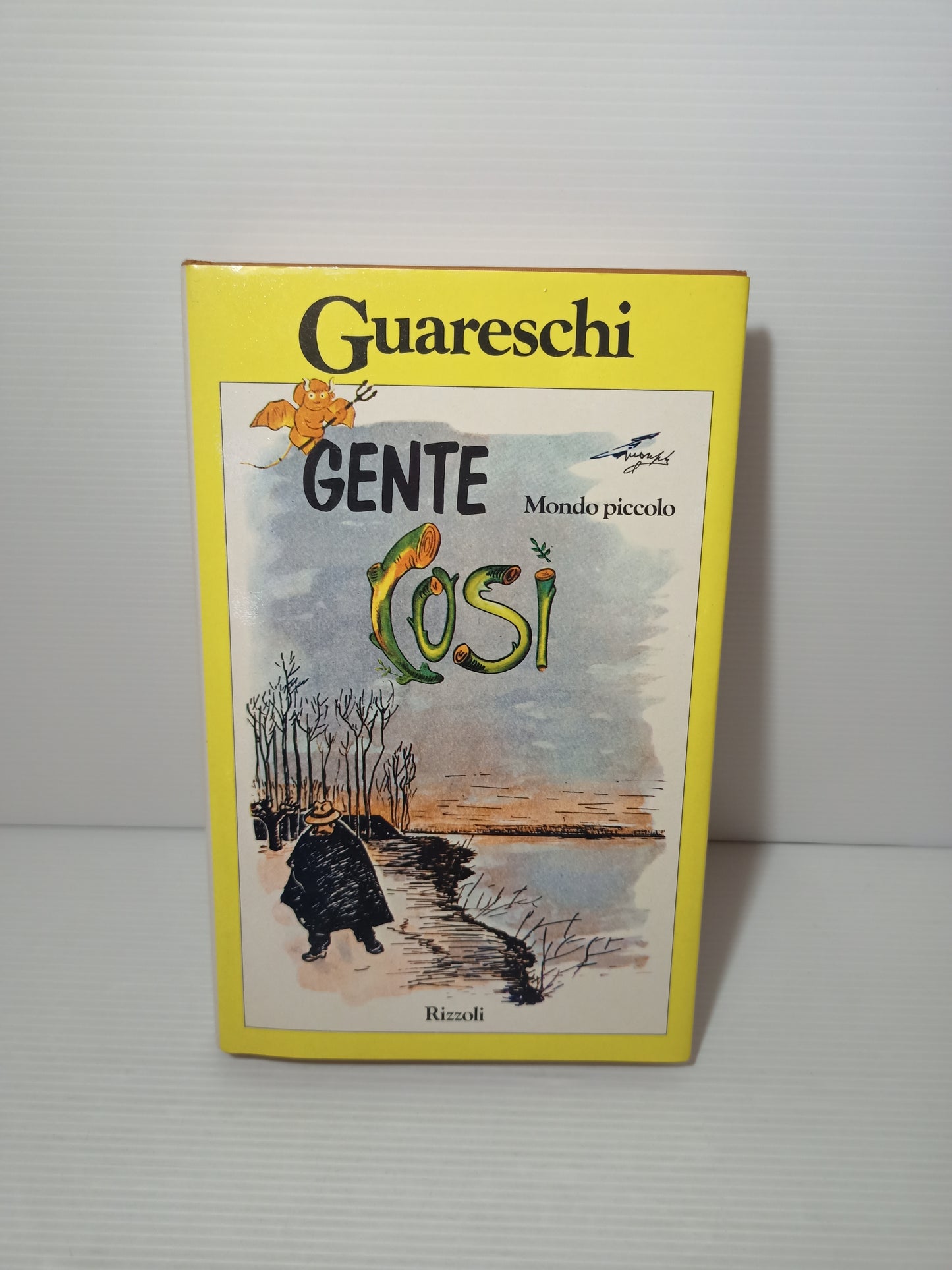 Libro Mondo Piccolo: gente così, Guareschi Prima Edizione 1980