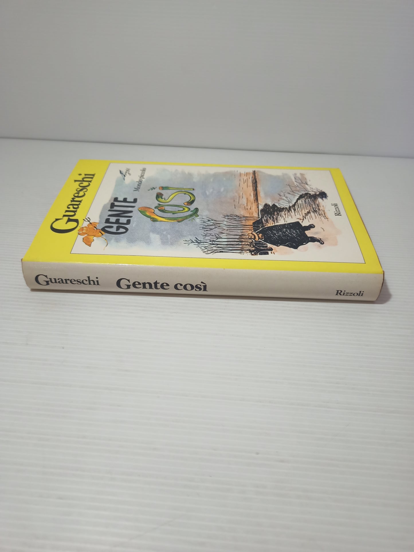 Libro Mondo Piccolo: gente così, Guareschi Prima Edizione 1980