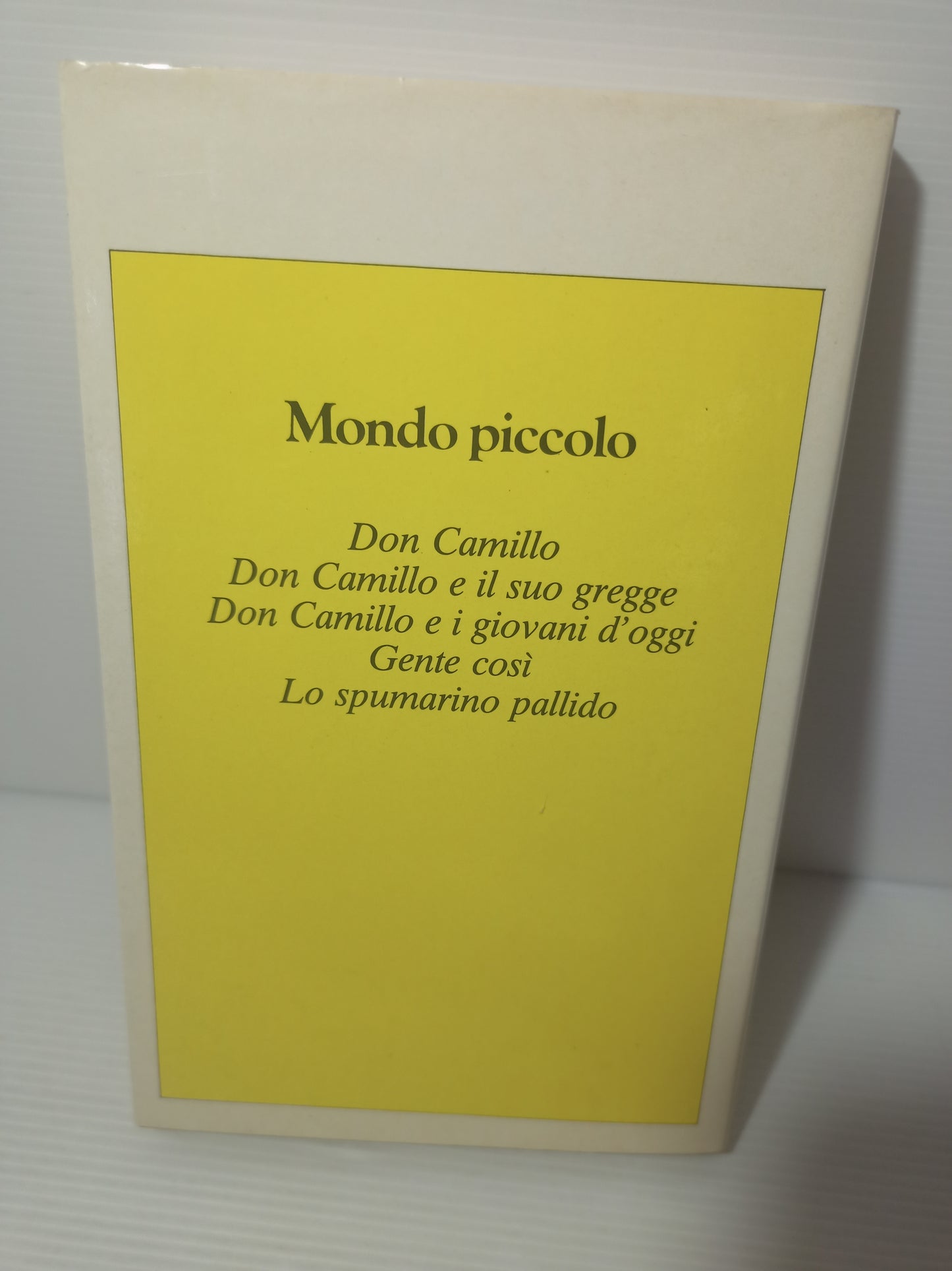 Libro Mondo Piccolo: il compagno Don Camillo, Guareschi 1982