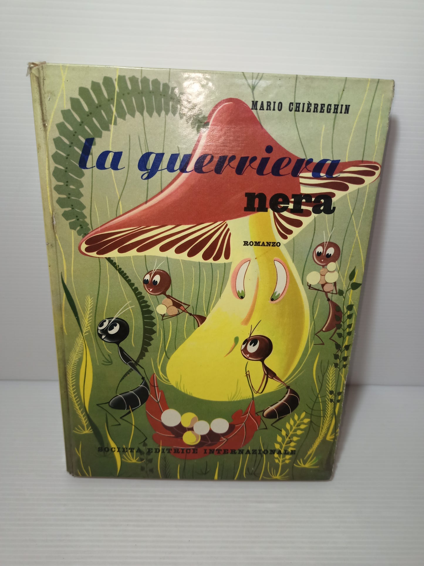 Libro La Guerriera Nera, M. Chiereghin 1957