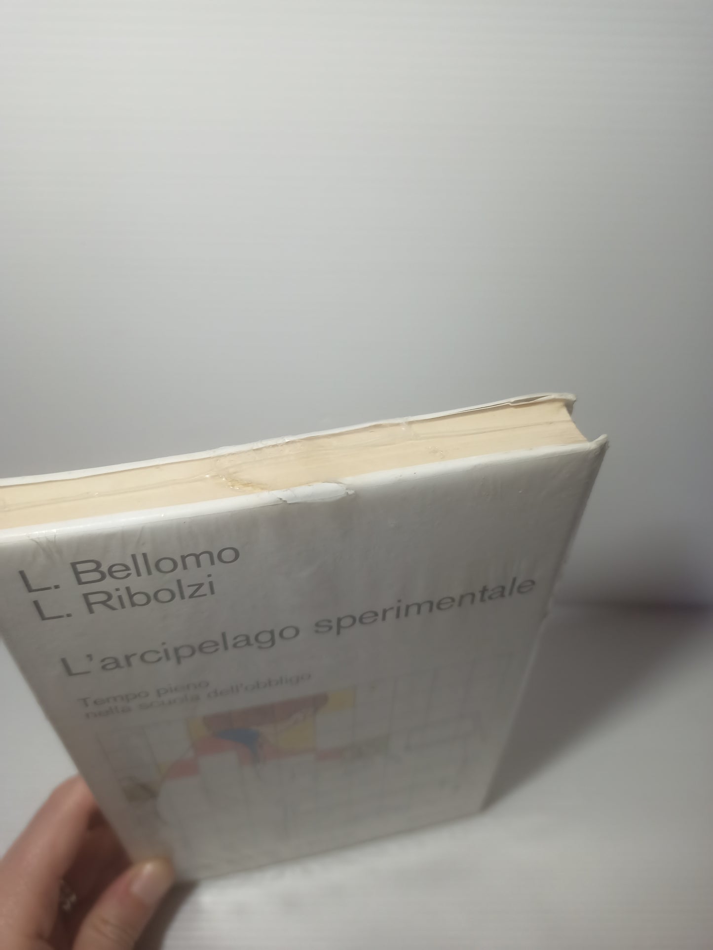 Libro L'arcipelago Sperimentale Tempo pieno nella scuola d'obbligo, L. Bellomo e L. Ribolzi 1979