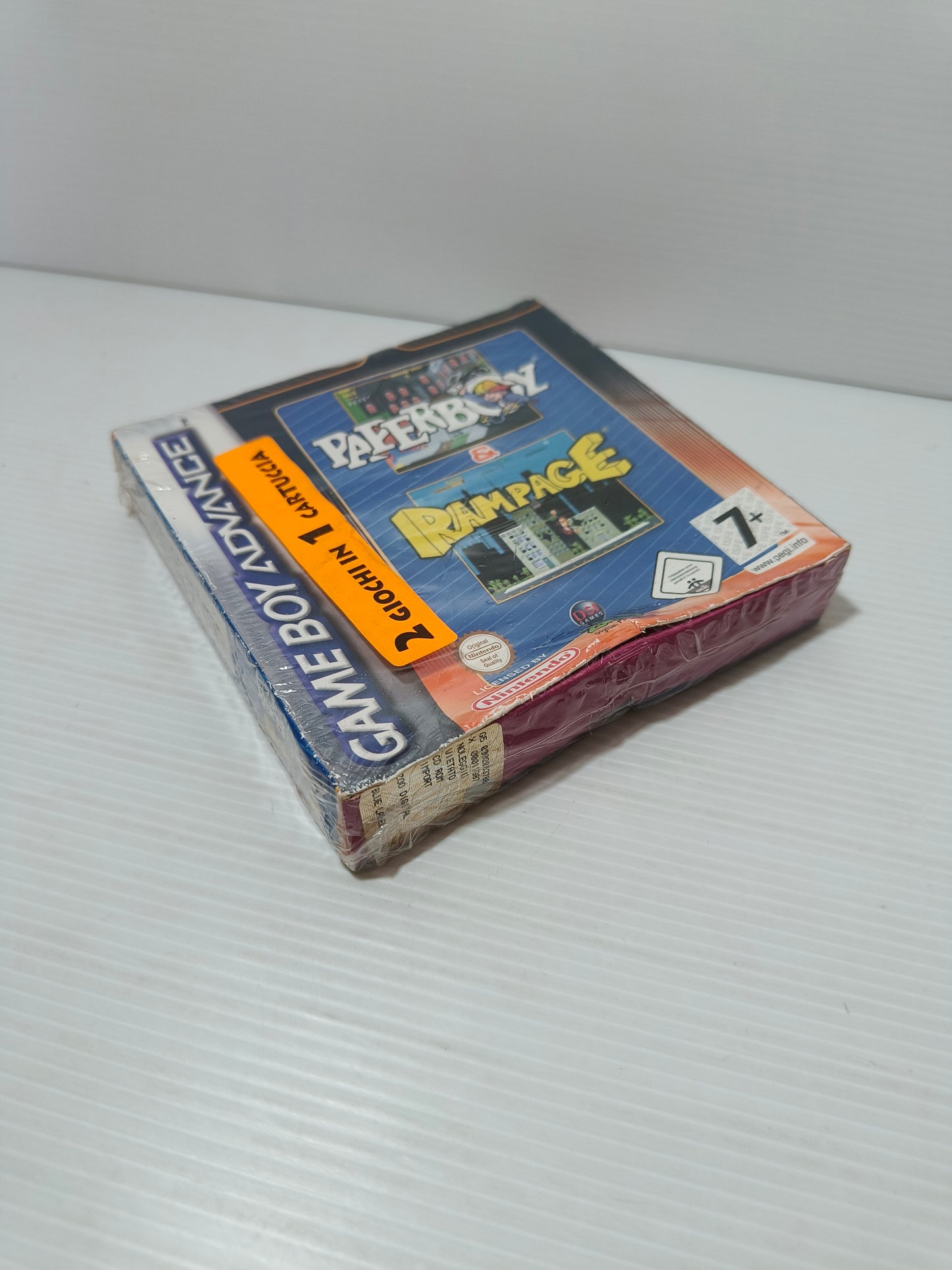 Paperboy and Rampage video game for Game Boy Advance