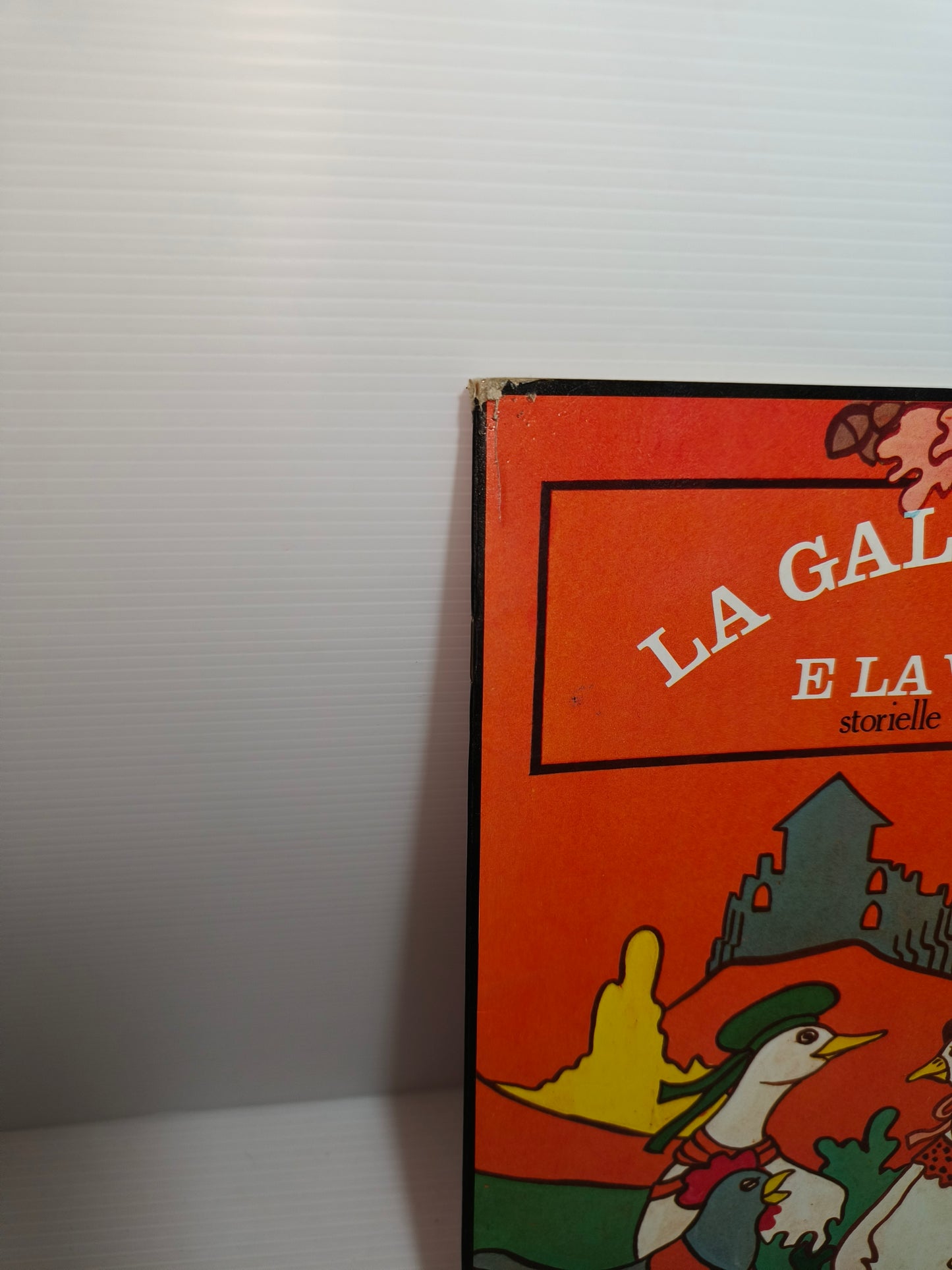 Libro La Gallinella e la volpe Storielle figurate, 1977