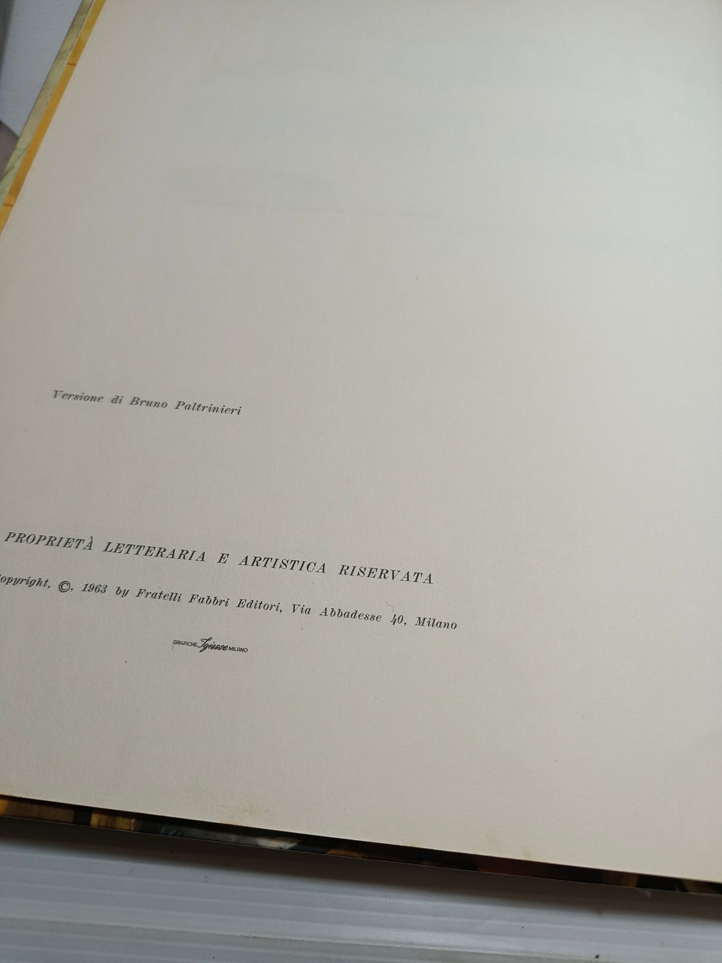 Libro L'Isola Del Tesoro, Fabbri Editore 1963