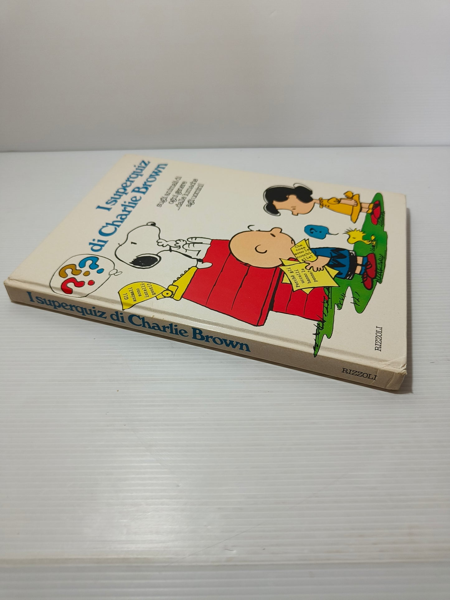 Libro I Superquiz di Charlie Brown, Rizzoli 1978