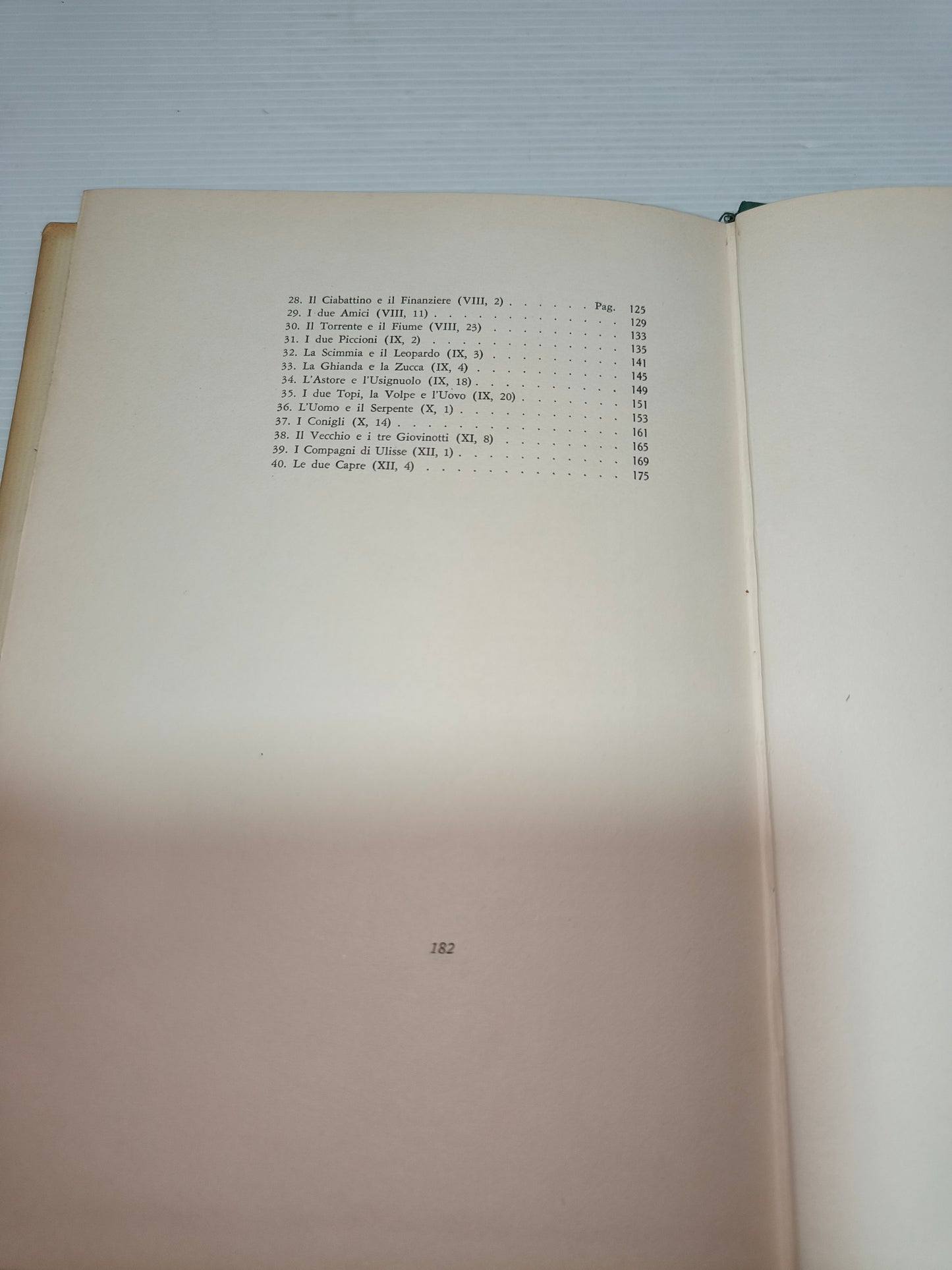 Libro Quaranta Favole, Sansoni 1952