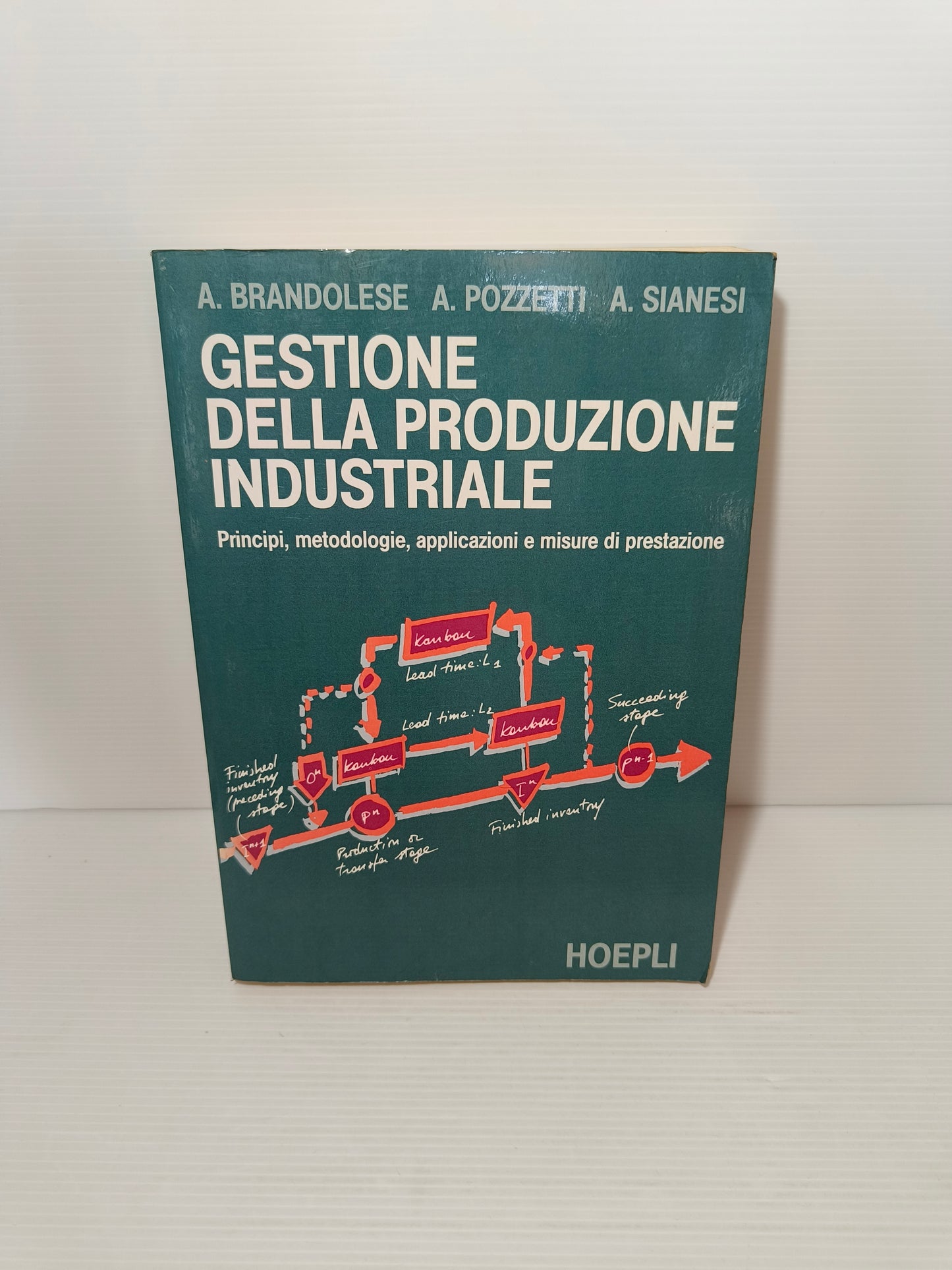 Libro Gestione Della Produzione Industriale, principi, metodologie, applicazioni e misure di prestazione, Hoepli 1991